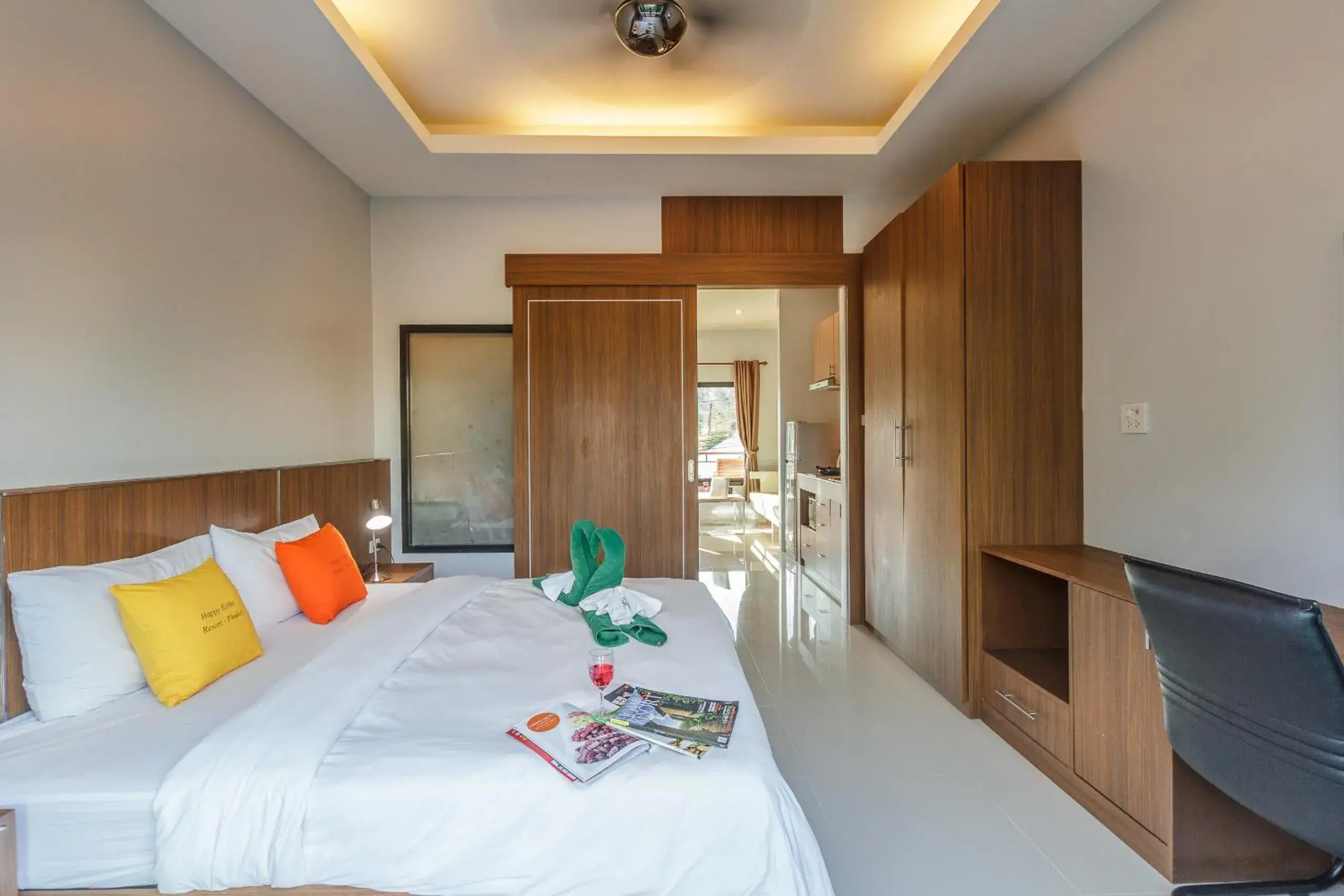 Bedroom, Bed in Happy Eight Resort SHA Bedroom, Bed in Happy Eight Resort SHA
