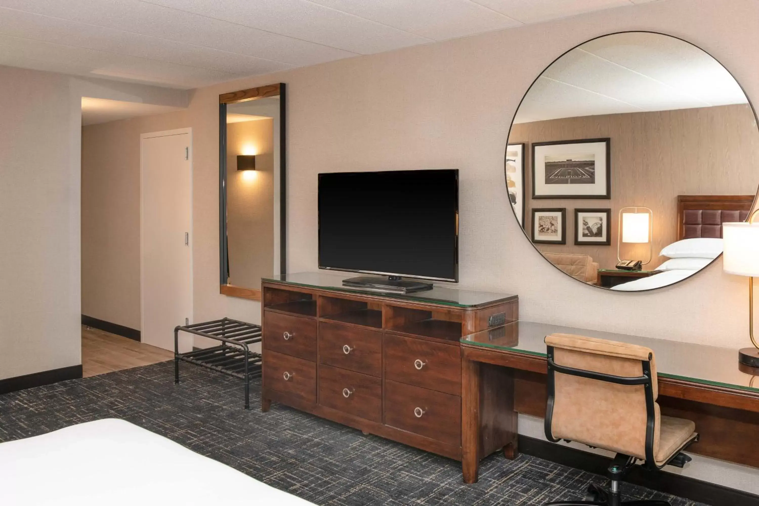 Photo of the whole room, TV/Entertainment Center in Sheraton Ann Arbor Hotel