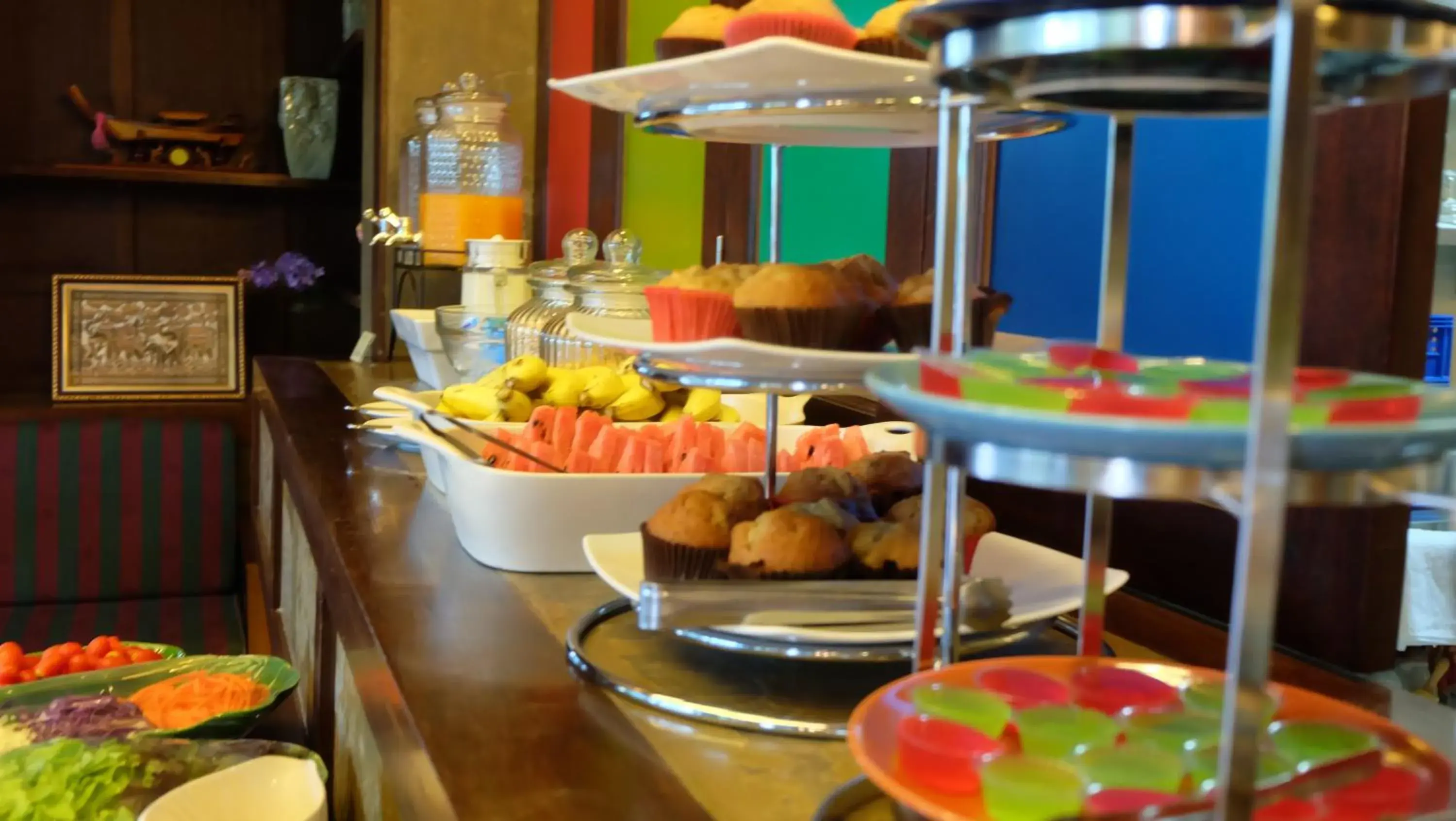 Buffet breakfast, Food in Lanta Mermaid Boutique House