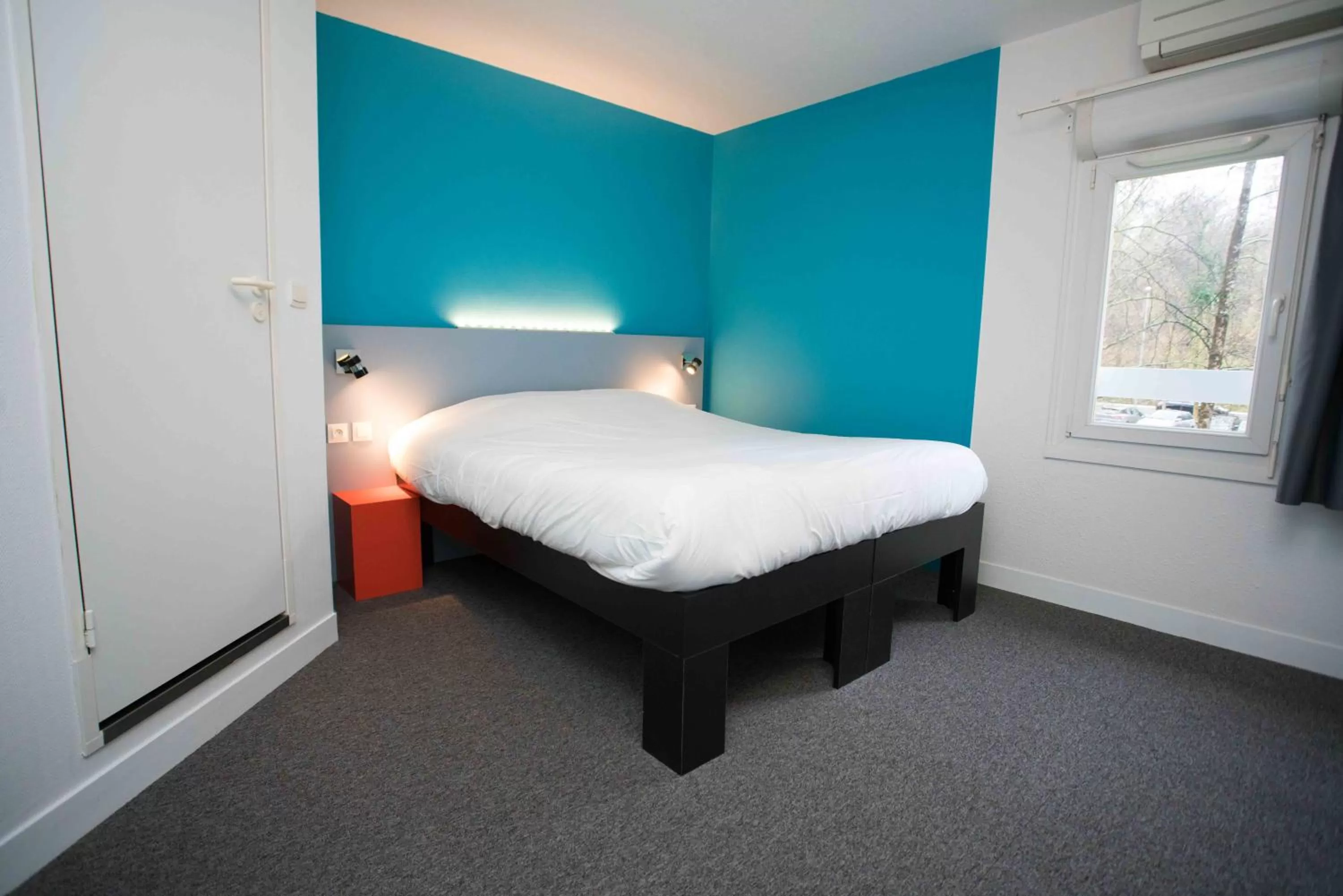 Bed in Fasthotel Artigues