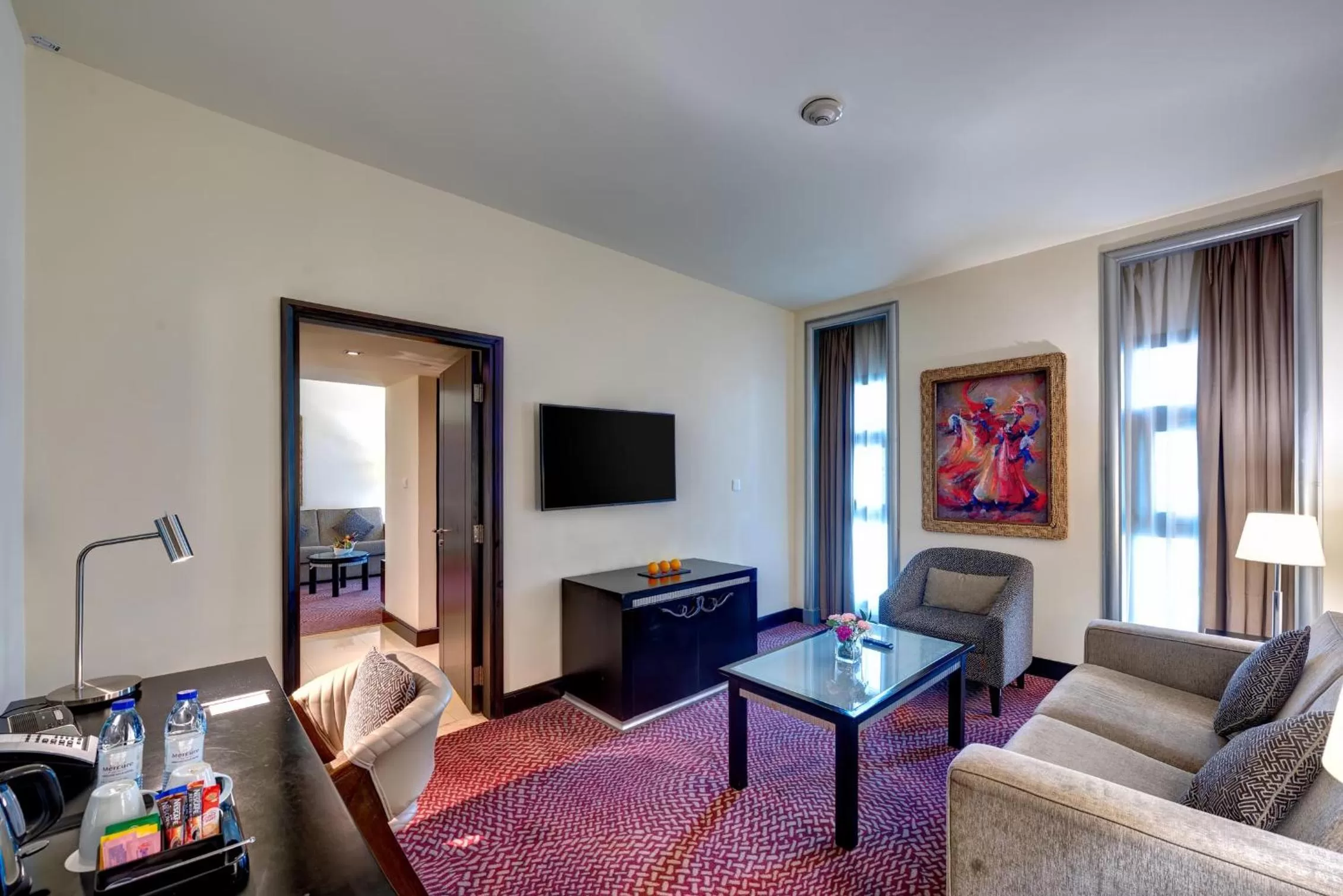 Living room in Mercure Gold Hotel Jumeirah Dubai by Accor