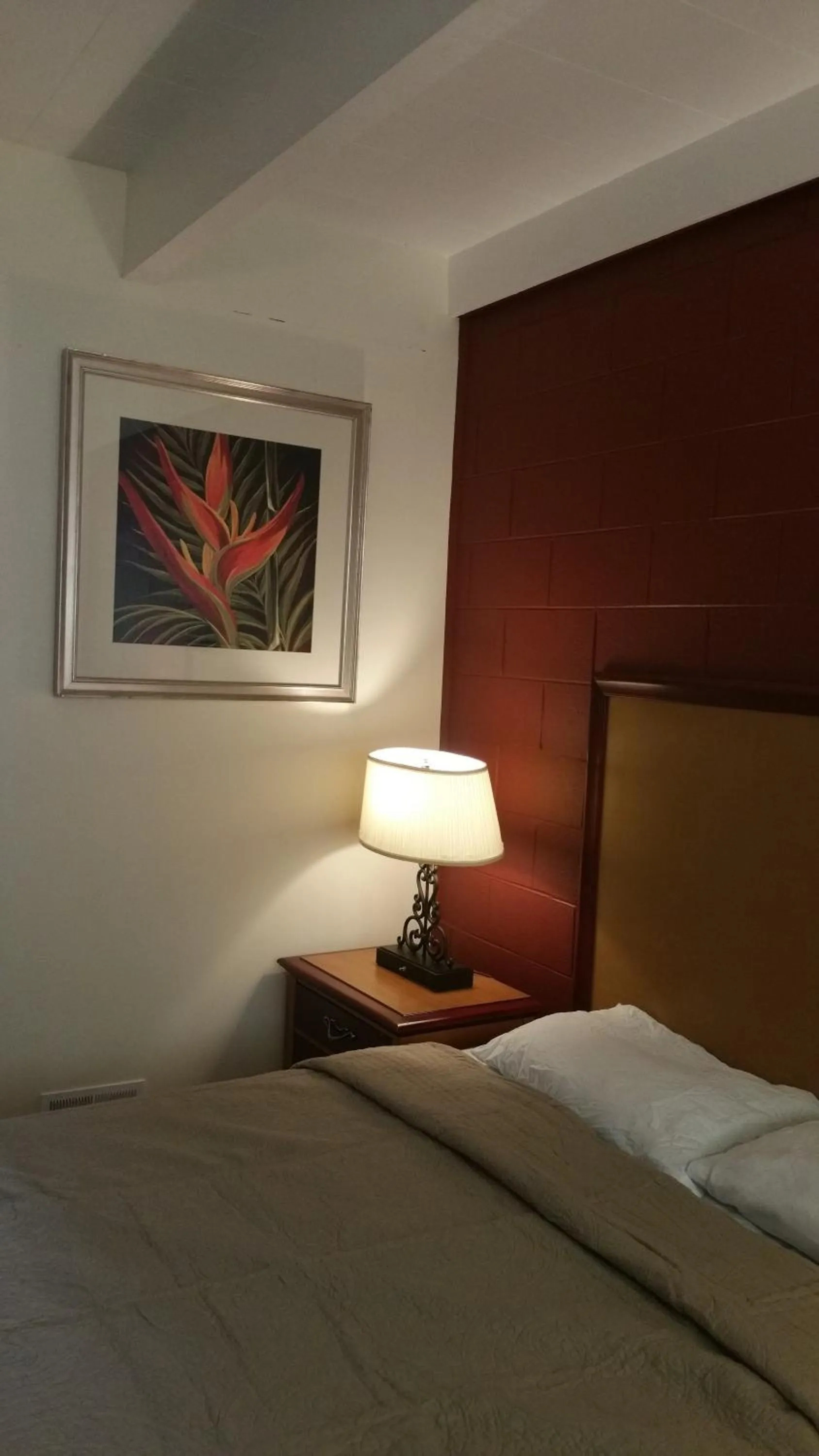 Bed in Thunder Bird Motel