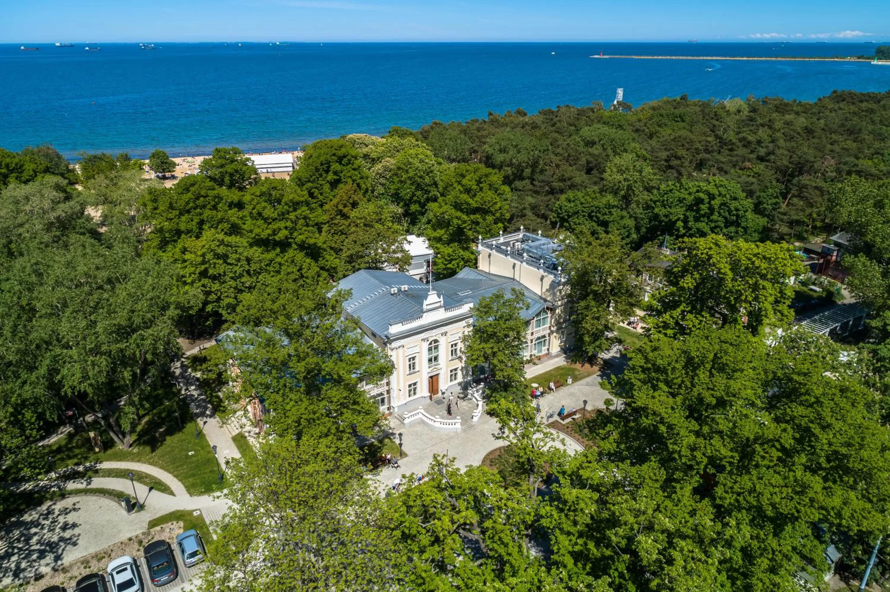 Property building in Hotel Dom Zdrojowy Gdańsk