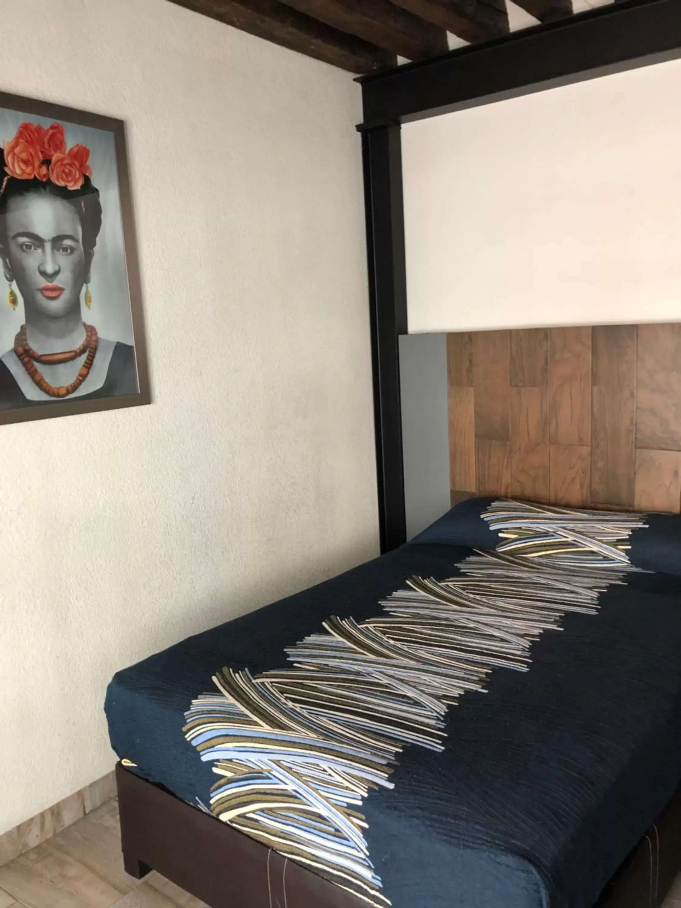 Bed in Hotel Frida