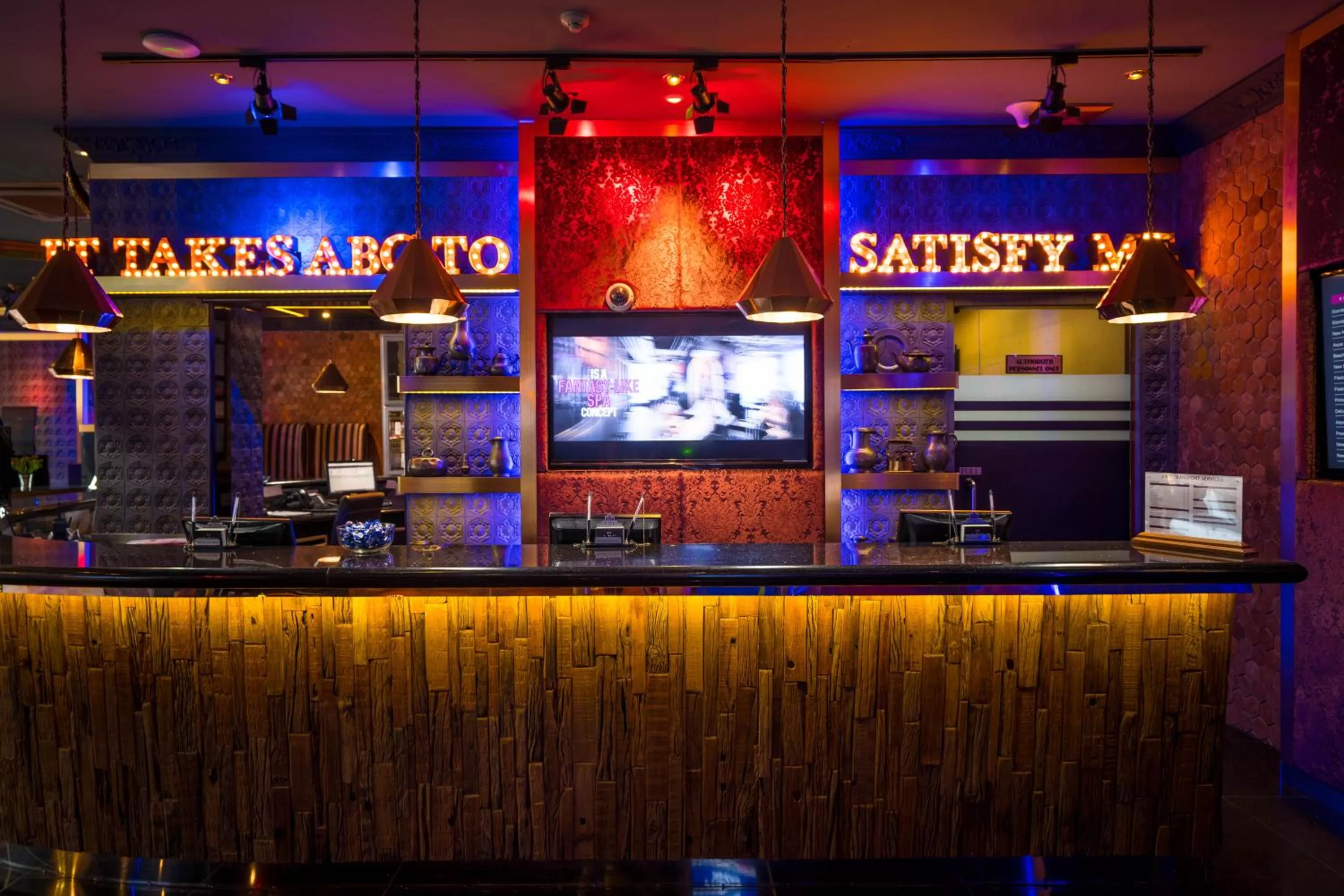 Lobby or reception in ABC Hotel