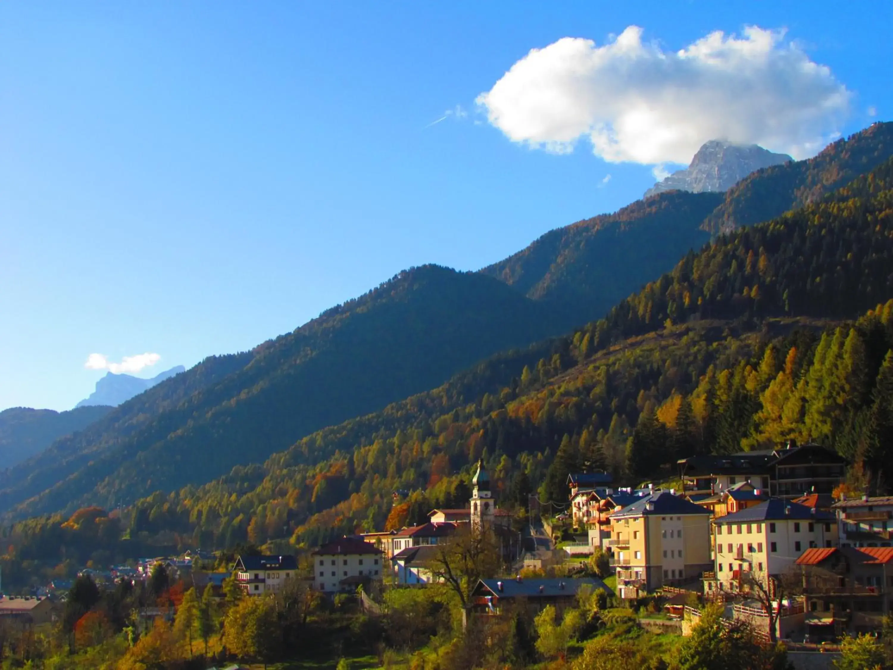 Bird's-eye View in Hotel Belvedere Dolomiti