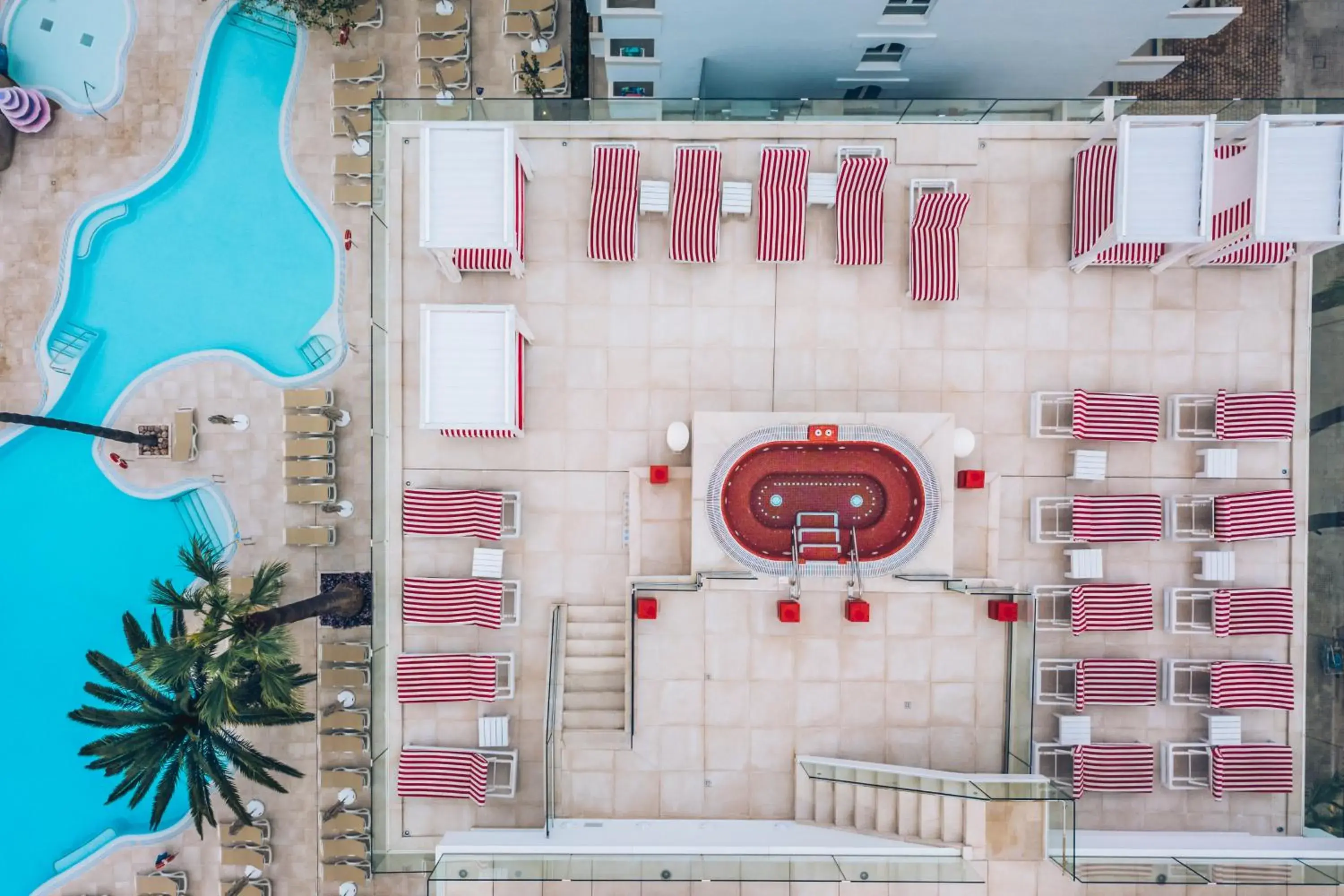 Bird's eye view, Floor Plan in Iberostar Alcudia Park