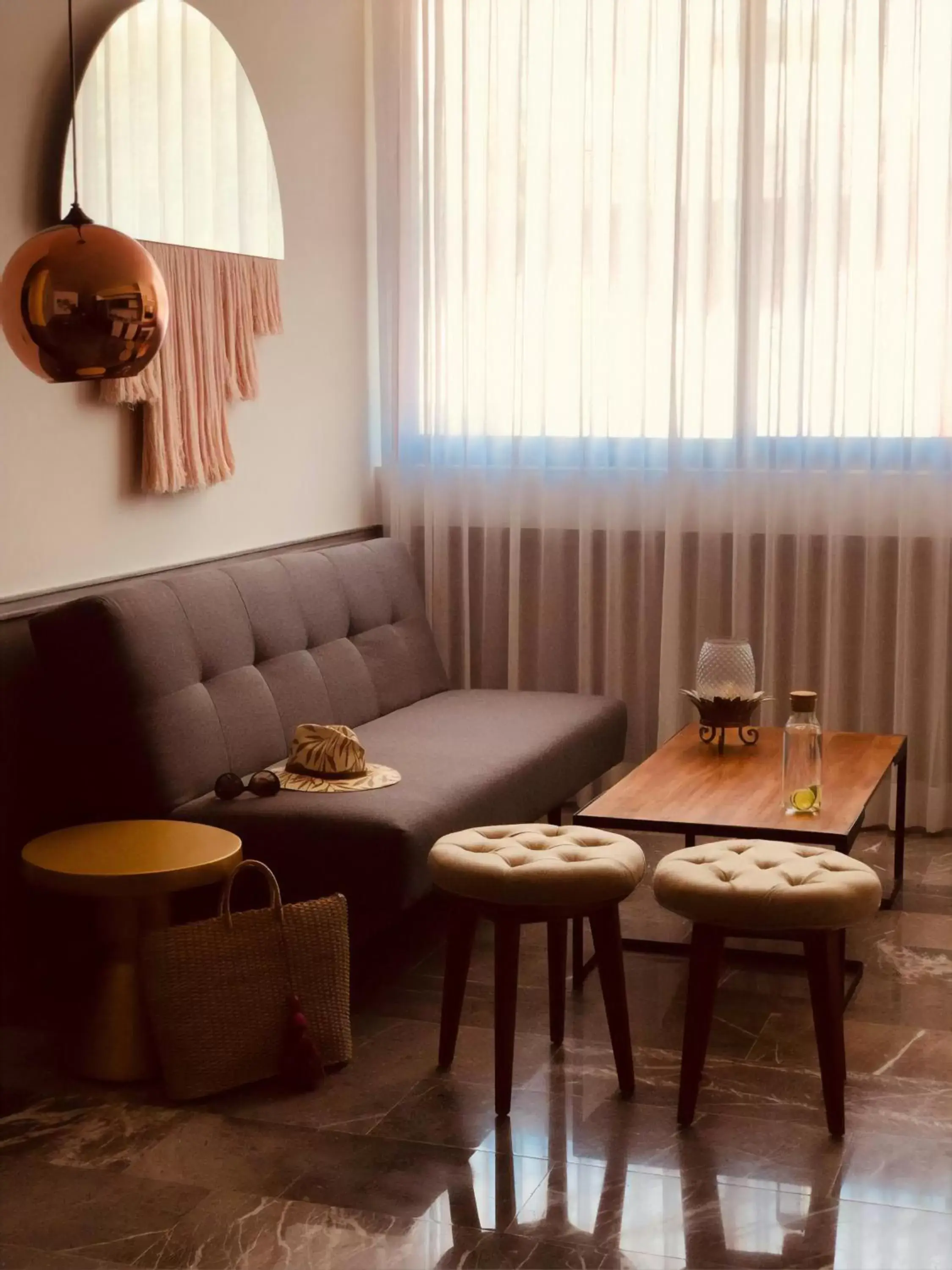 Living room, Seating Area in Singular Joy Downtown Residences