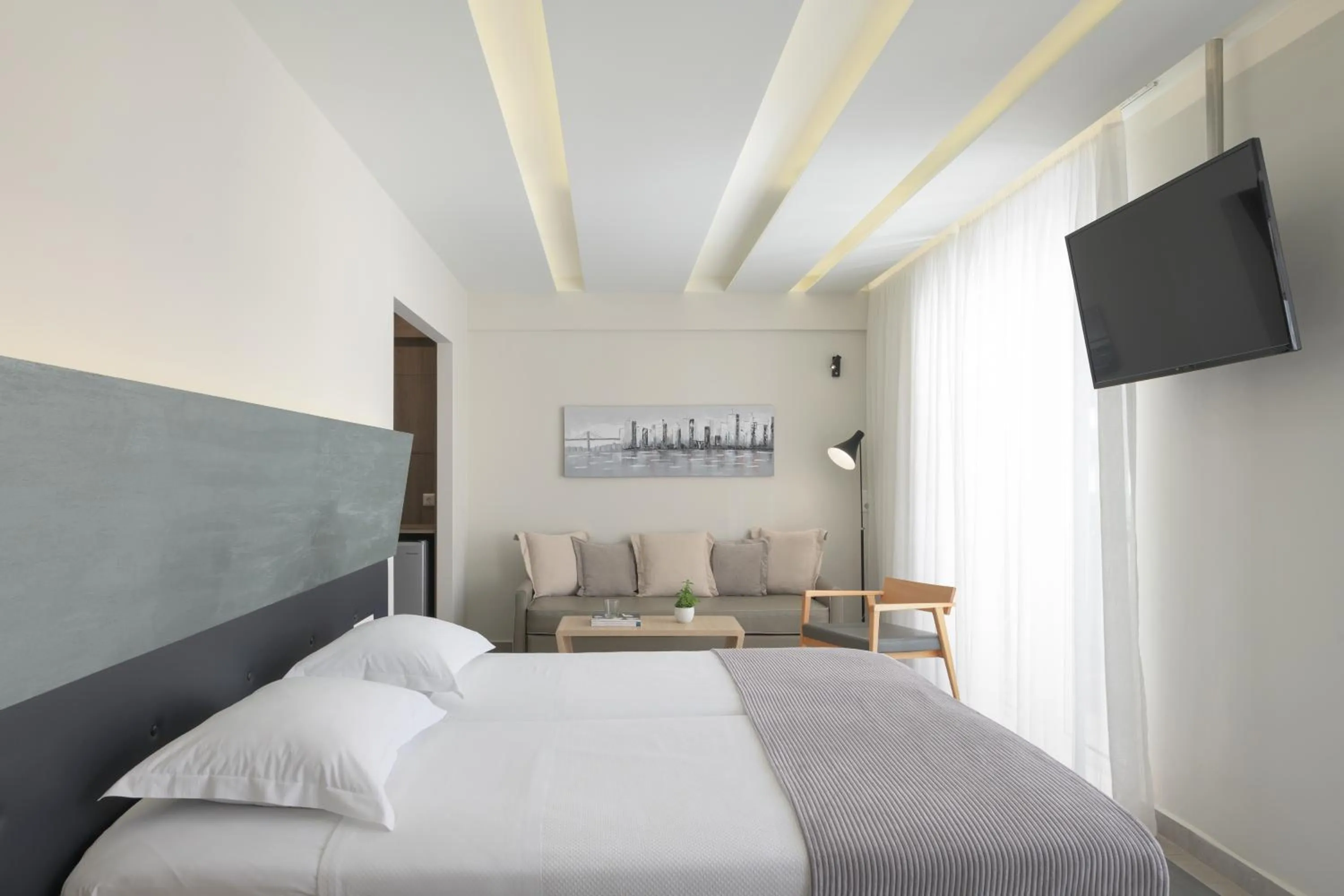 Bedroom, Bed in Melrose Rethymno by Mage Hotels