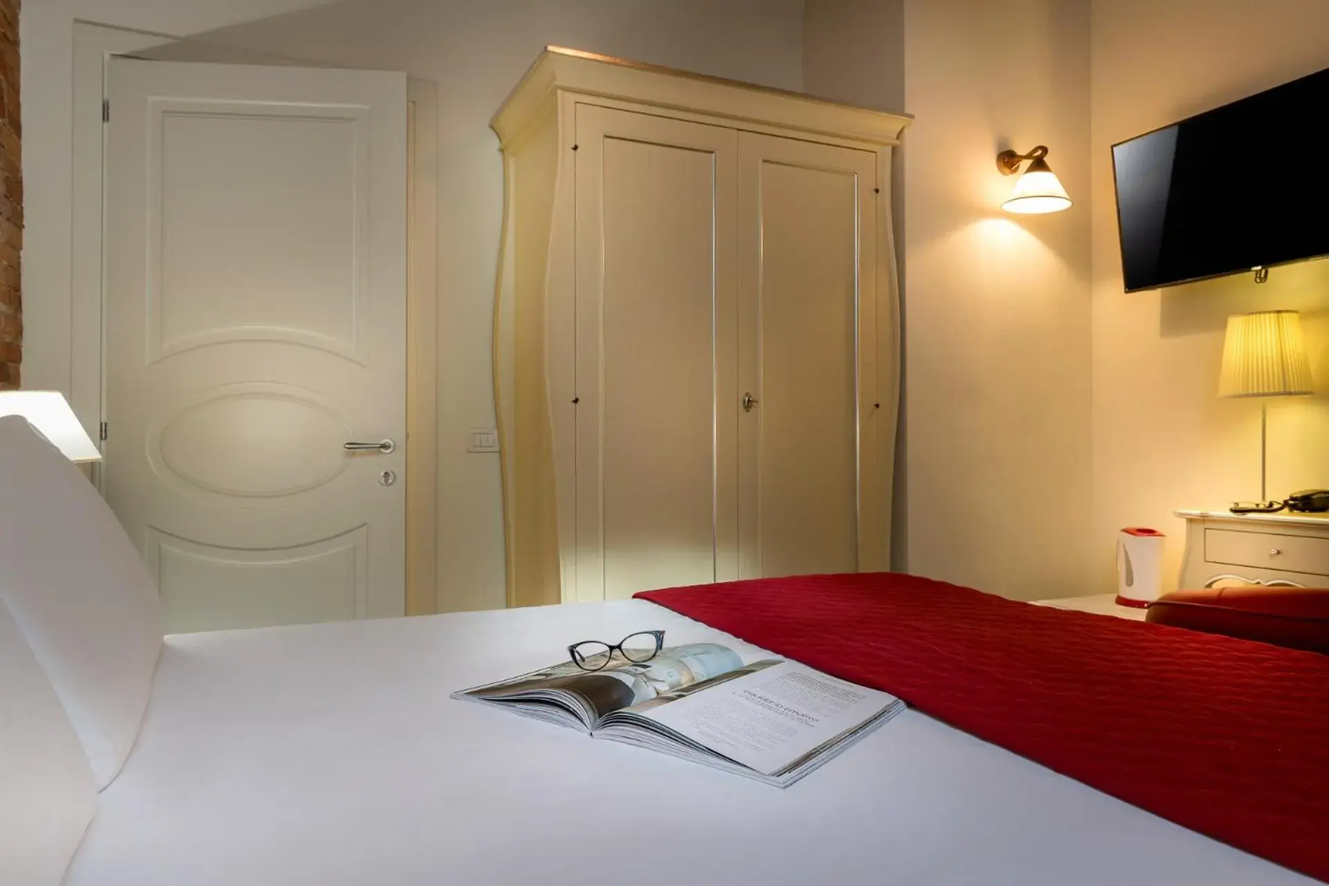 Bed in Residenza Conte di Cavour & Rooftop