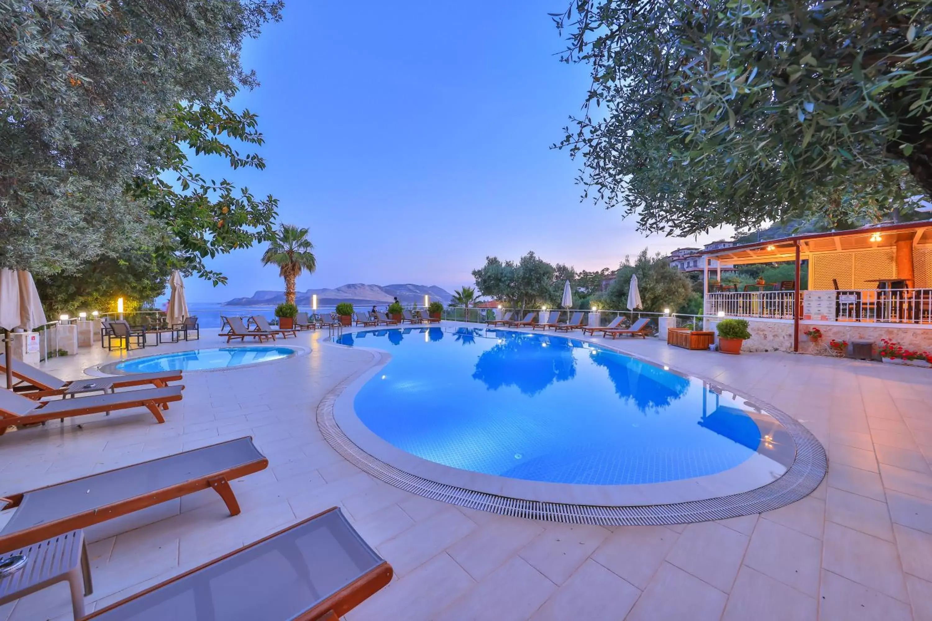 Patio, Swimming Pool in Olea Nova Hotel