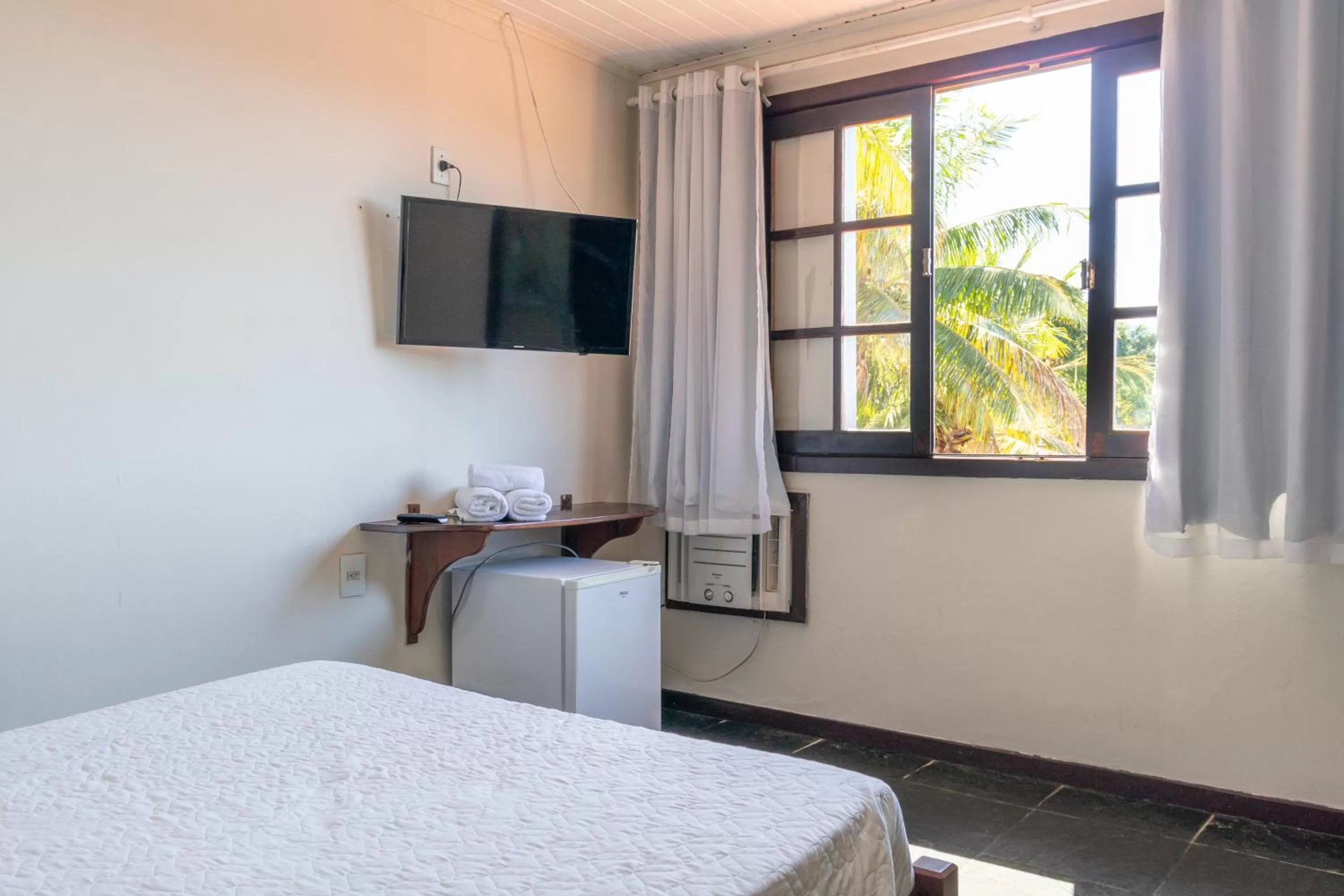 Bed in Pousada dos Coqueiros Búzios