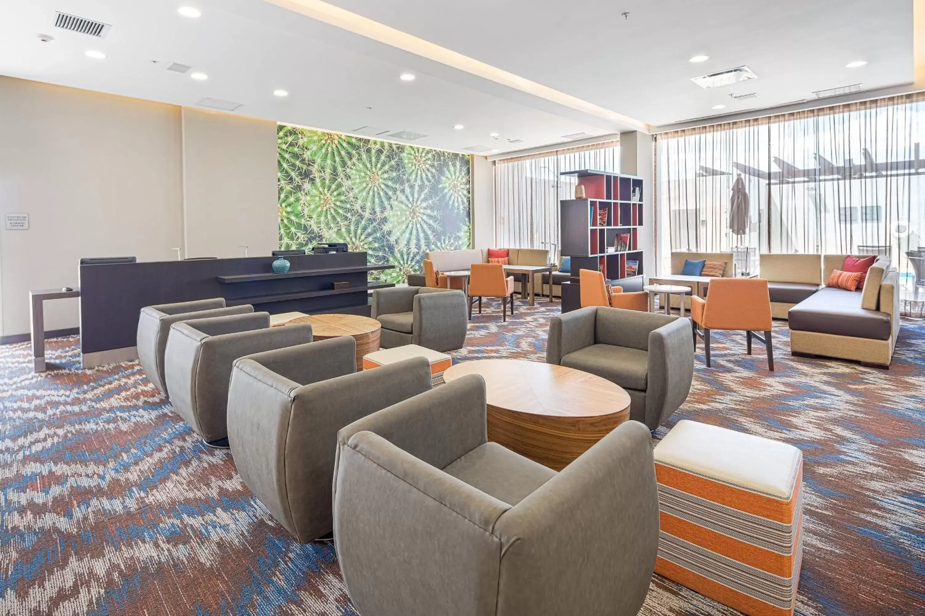 Lobby or reception in Courtyard by Marriott Saltillo