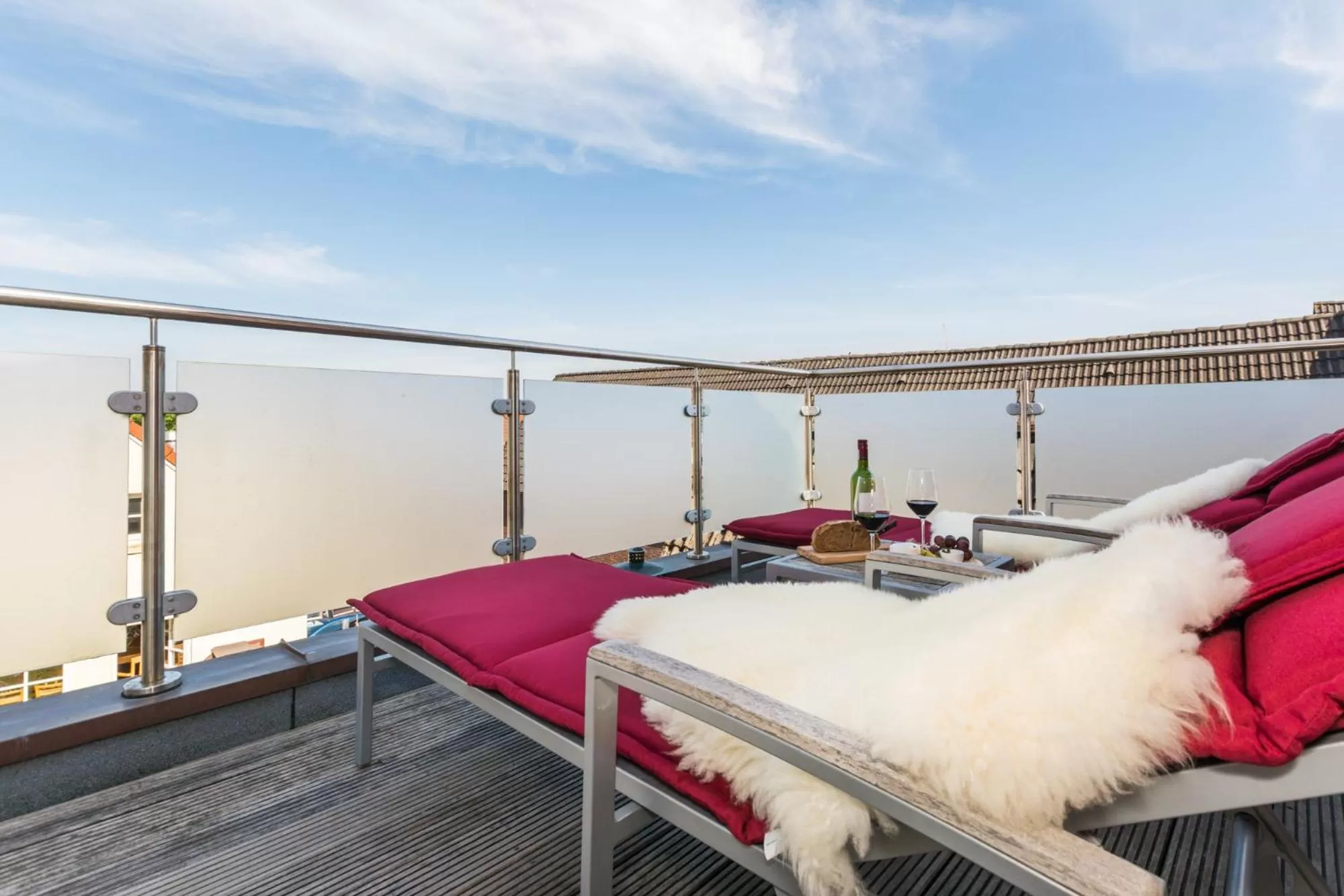 Balcony/Terrace in Romantik Hotel Reichshof