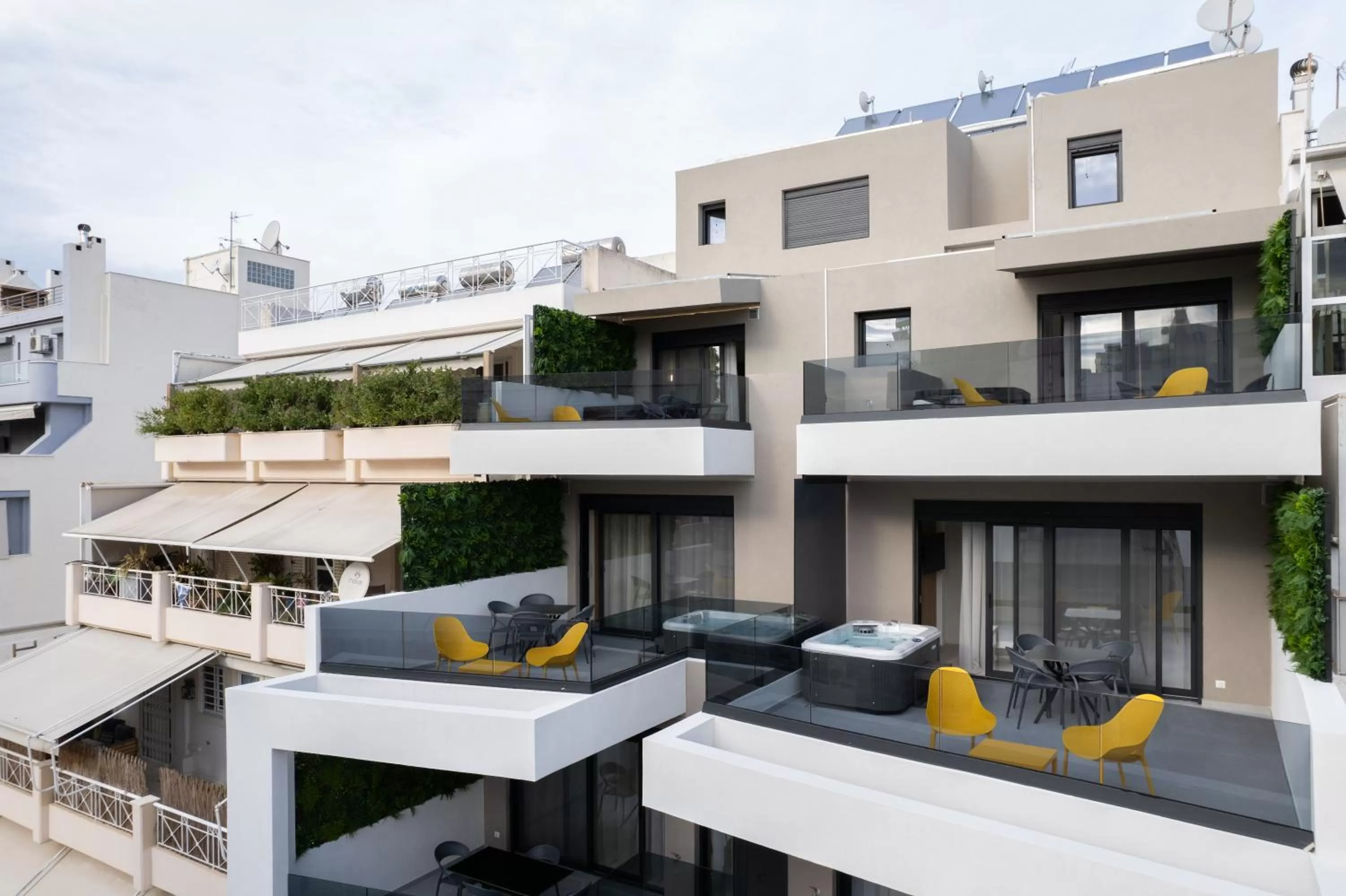 Property building in Incanto Boutique Suites - Neos Kosmos