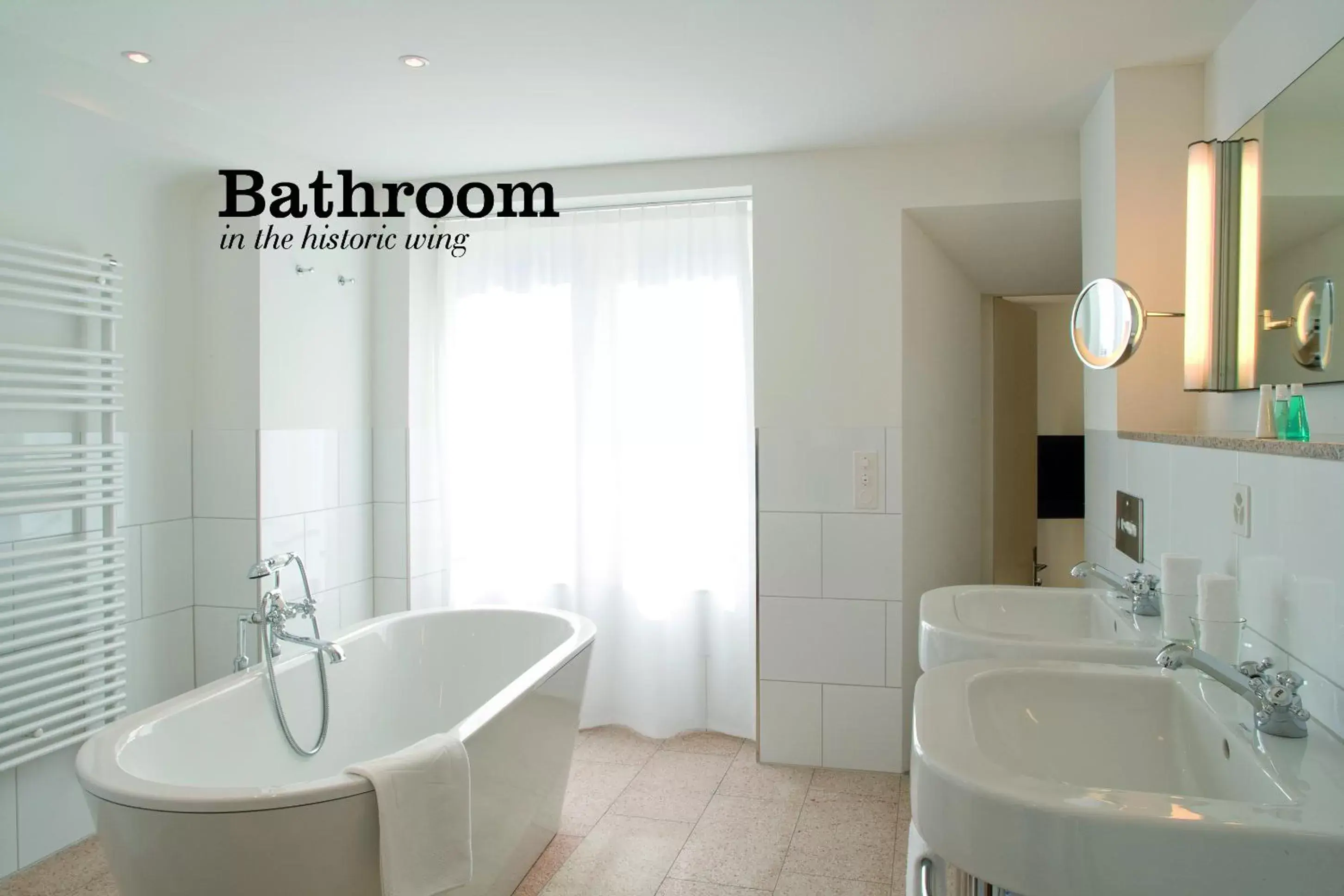 Bathroom in Hotel Saratz Pontresina