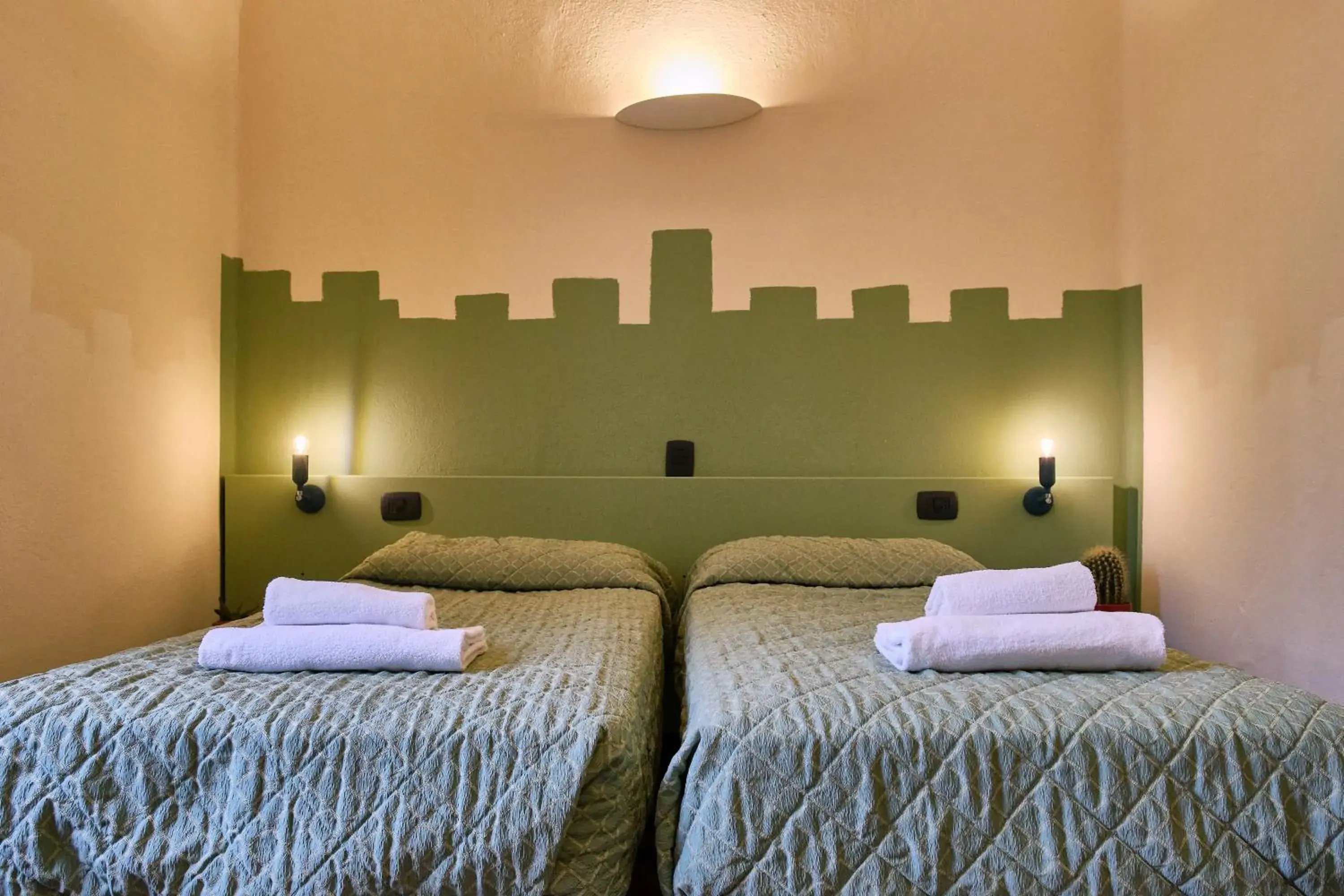 Bed in Hotel San Giuseppe