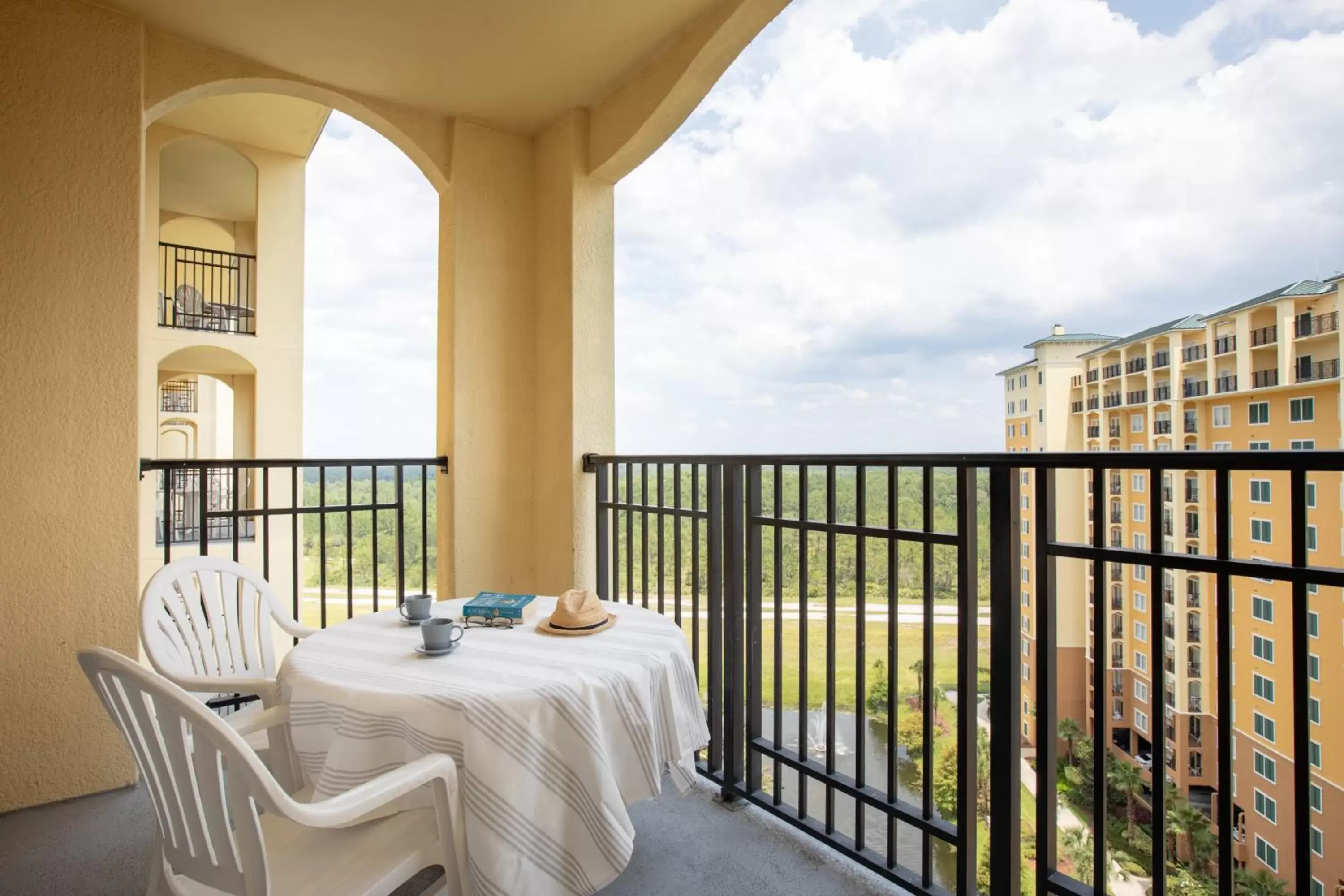 Balcony/Terrace in Lake Buena Vista Resort Village and Spa, a staySky Hotel & Resort Near Disney