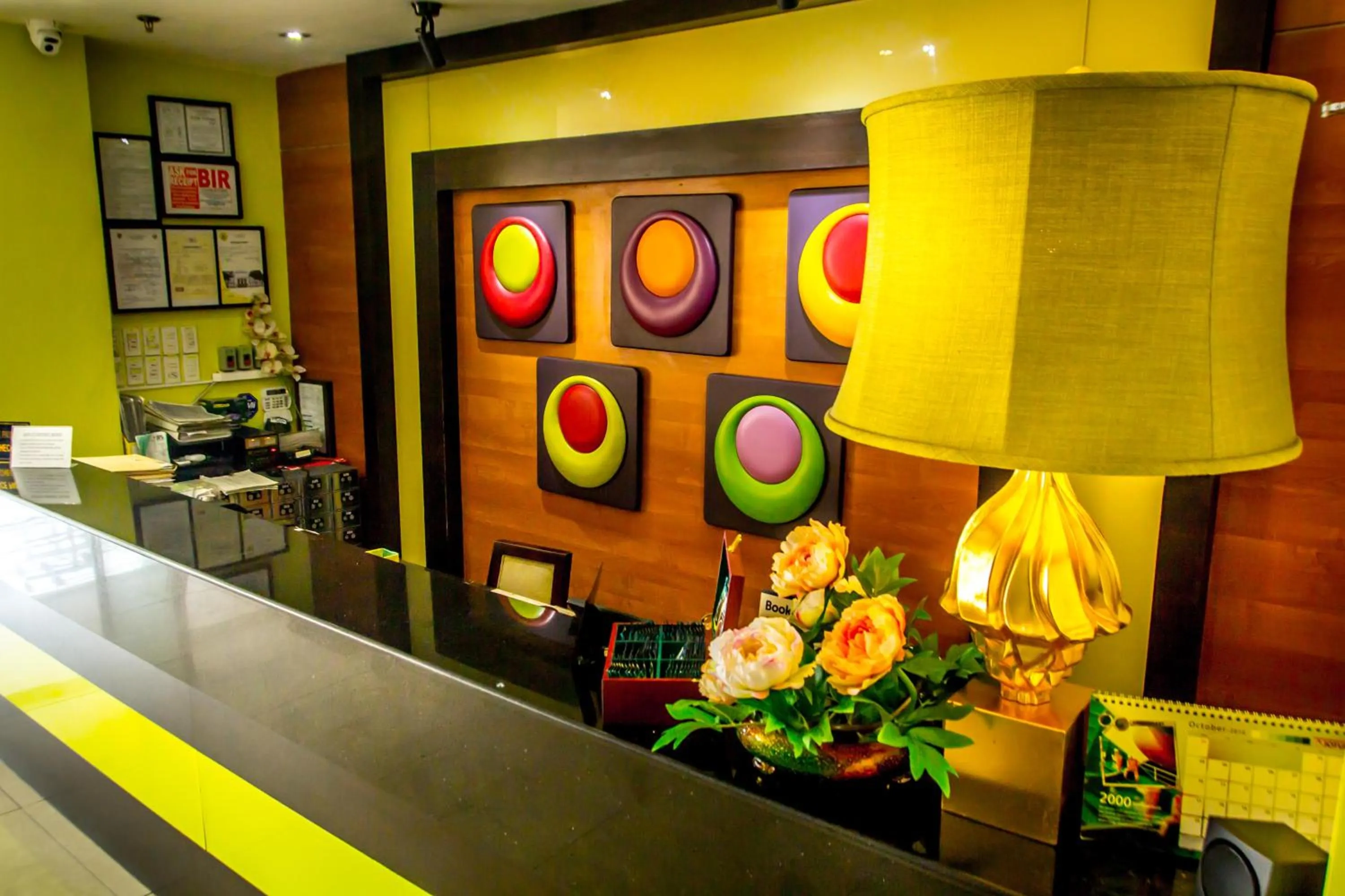 Lobby or reception in Canberry Hotel