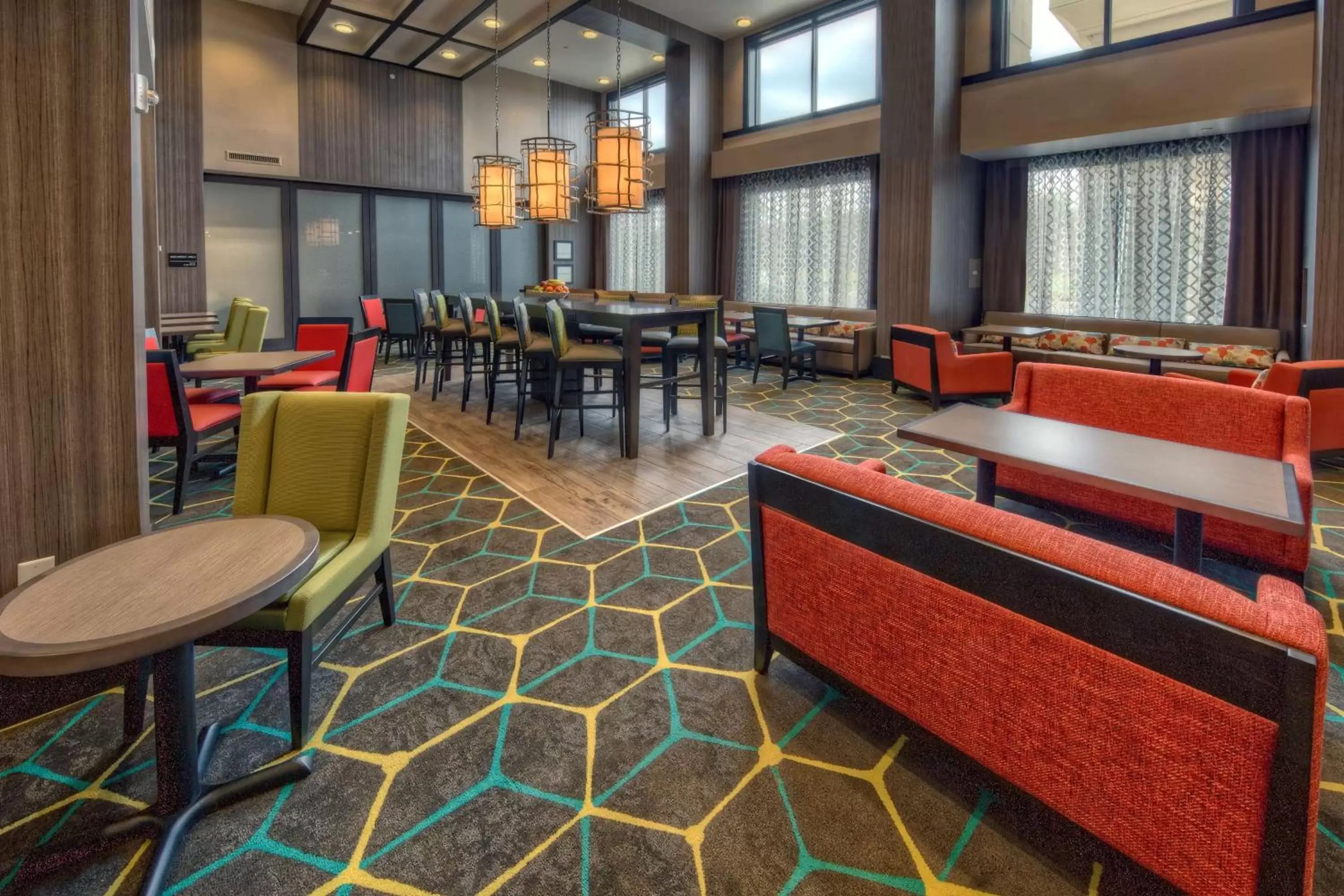 Lobby or reception, Restaurant/Places to Eat in Hampton Inn & Suites By Hilton Nashville Hendersonville Tn