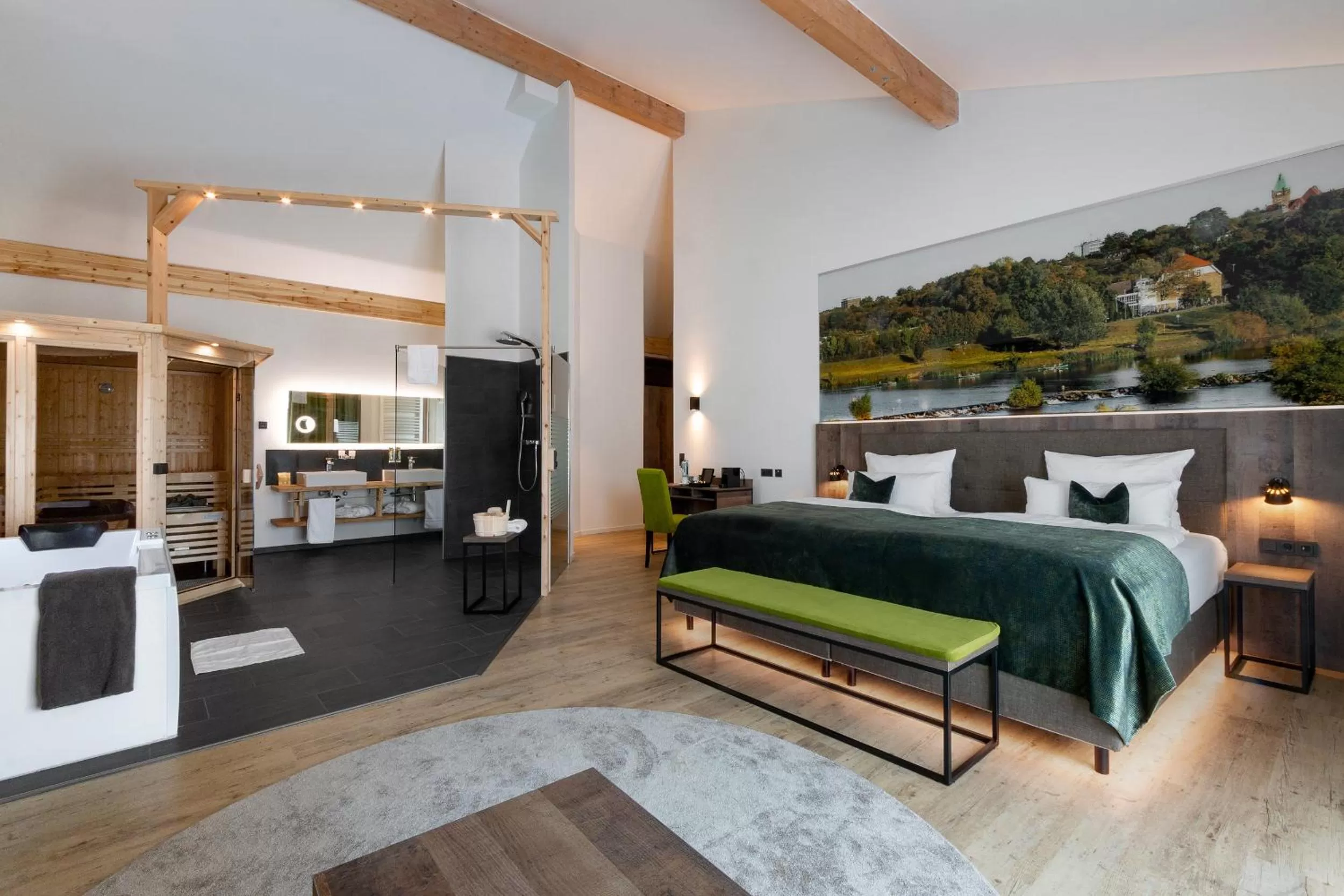 Bed in Landhaus Grum