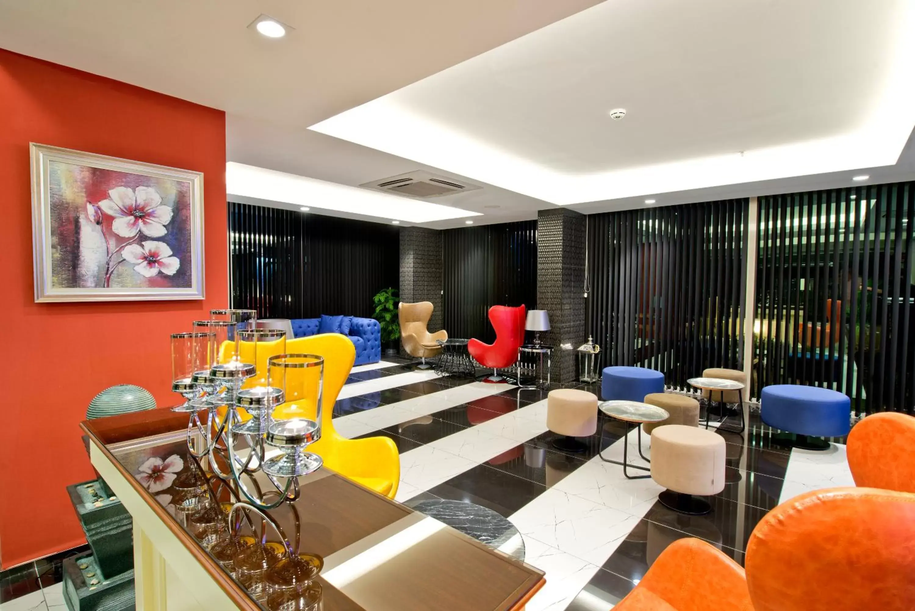 Lobby or reception in Prime Boutique Hotel