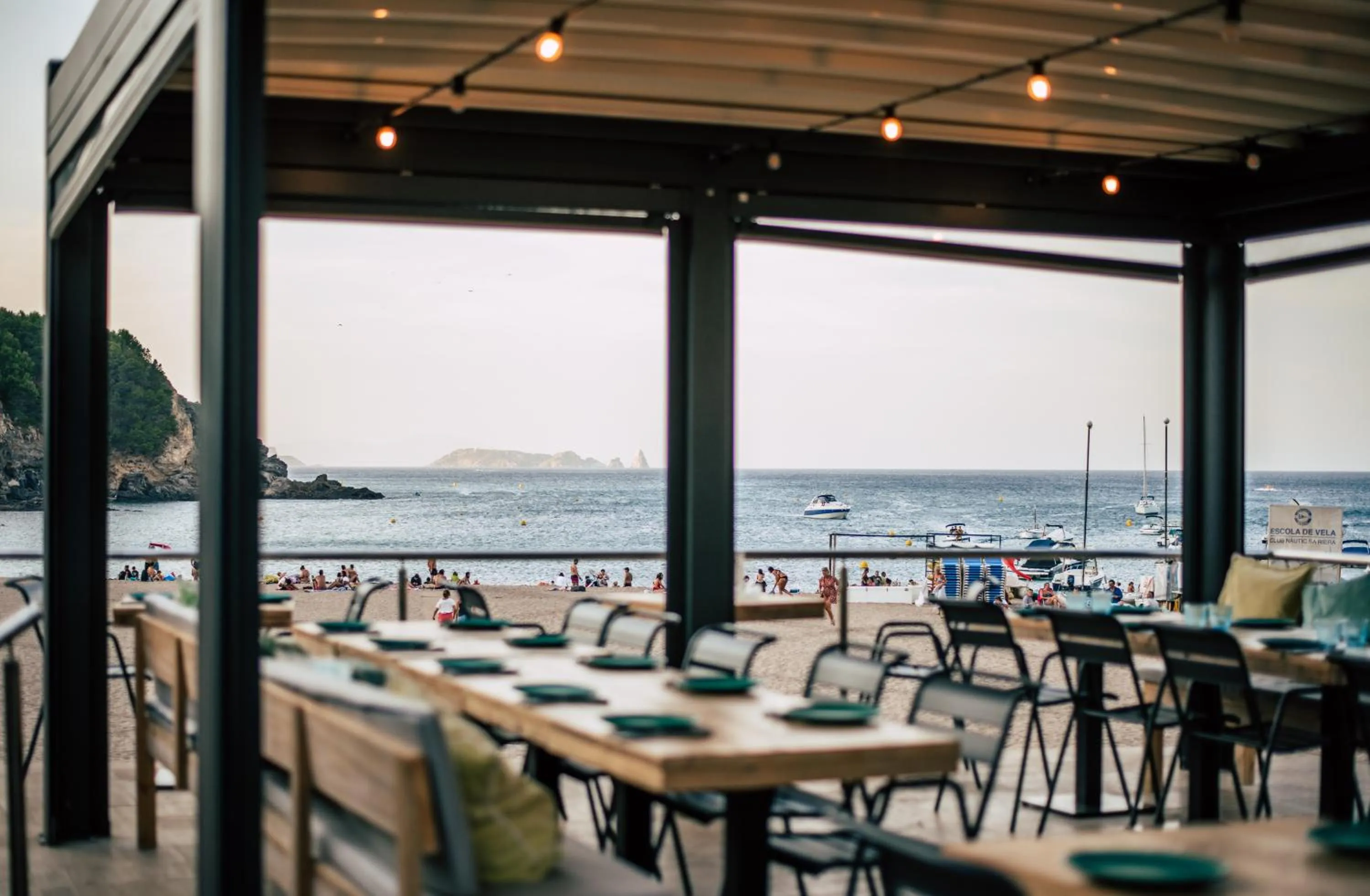 Balcony/Terrace in Hostal Ses Negres