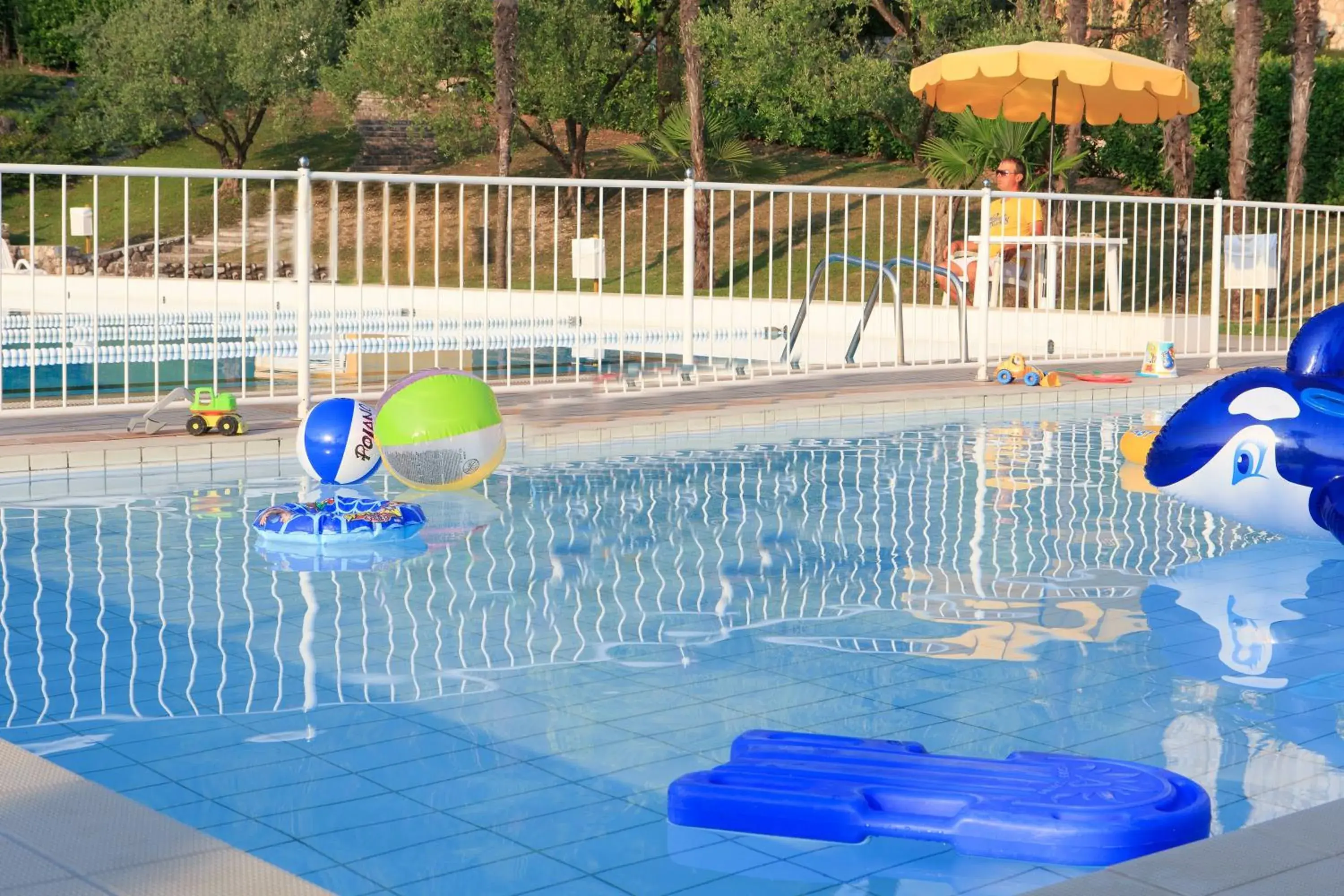 Swimming Pool in Poiano Garda Resort Hotel