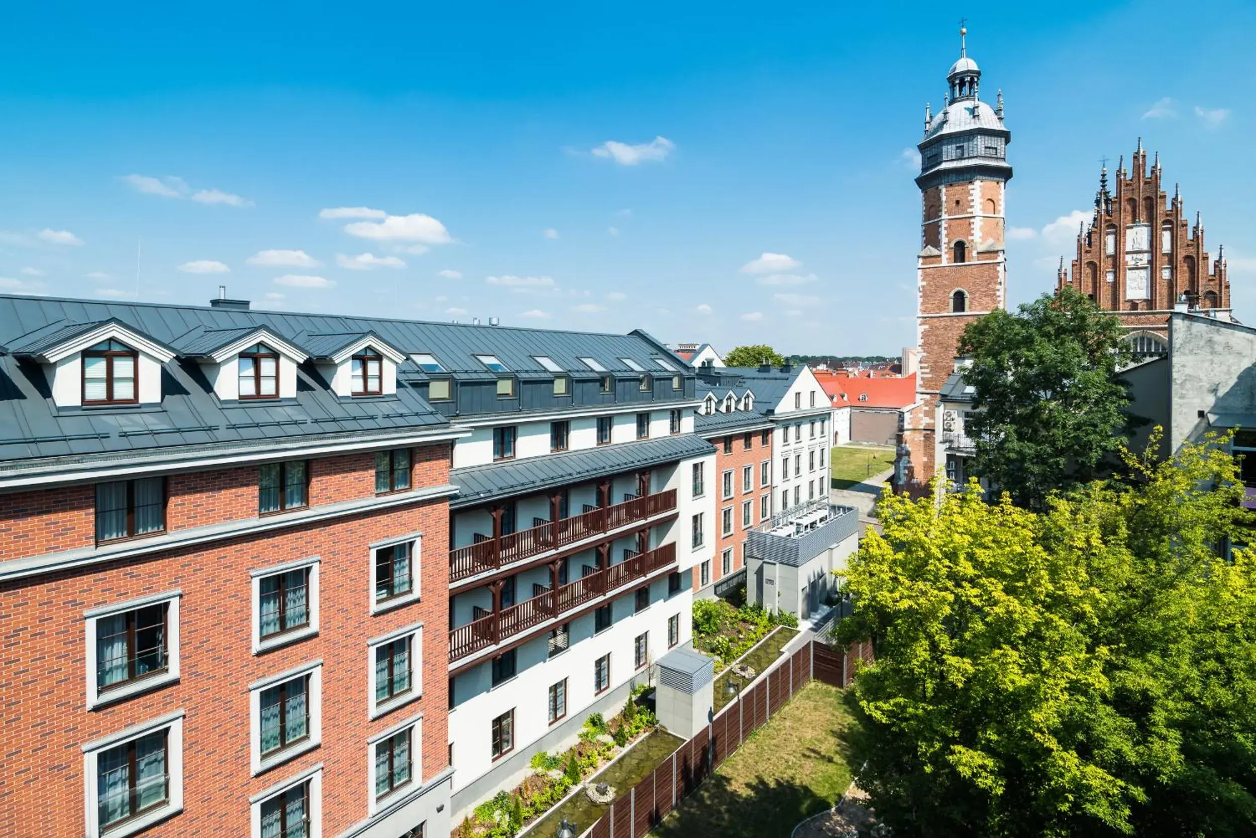 Bird's eye view in Golden Tulip Krakow Kazimierz