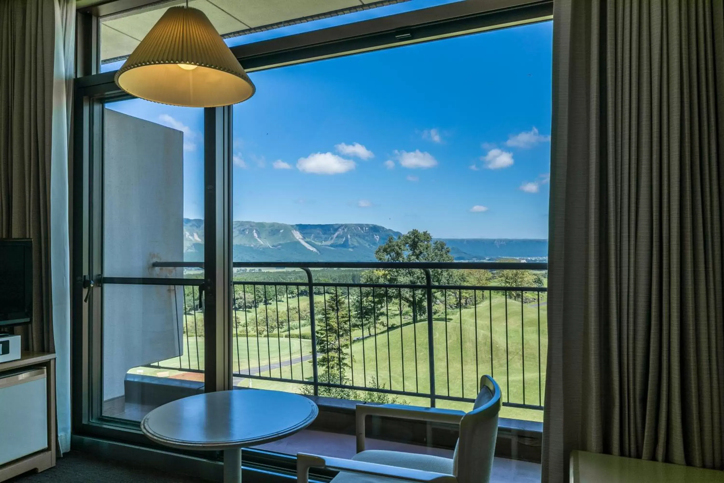 Mountain view in Aso Resort Grandvrio Hotel