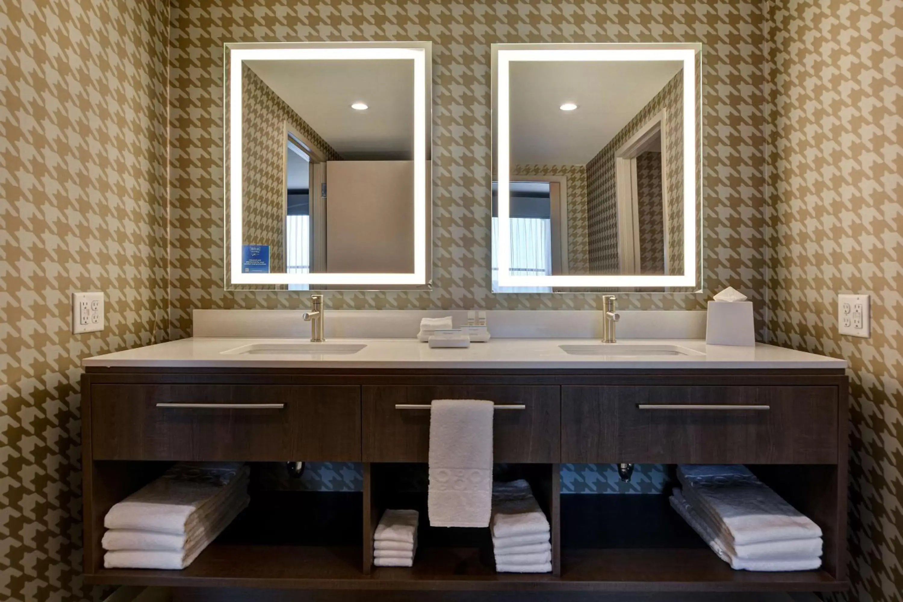 Bathroom in Home2 Suites By Hilton Orlando Flamingo Crossings, FL