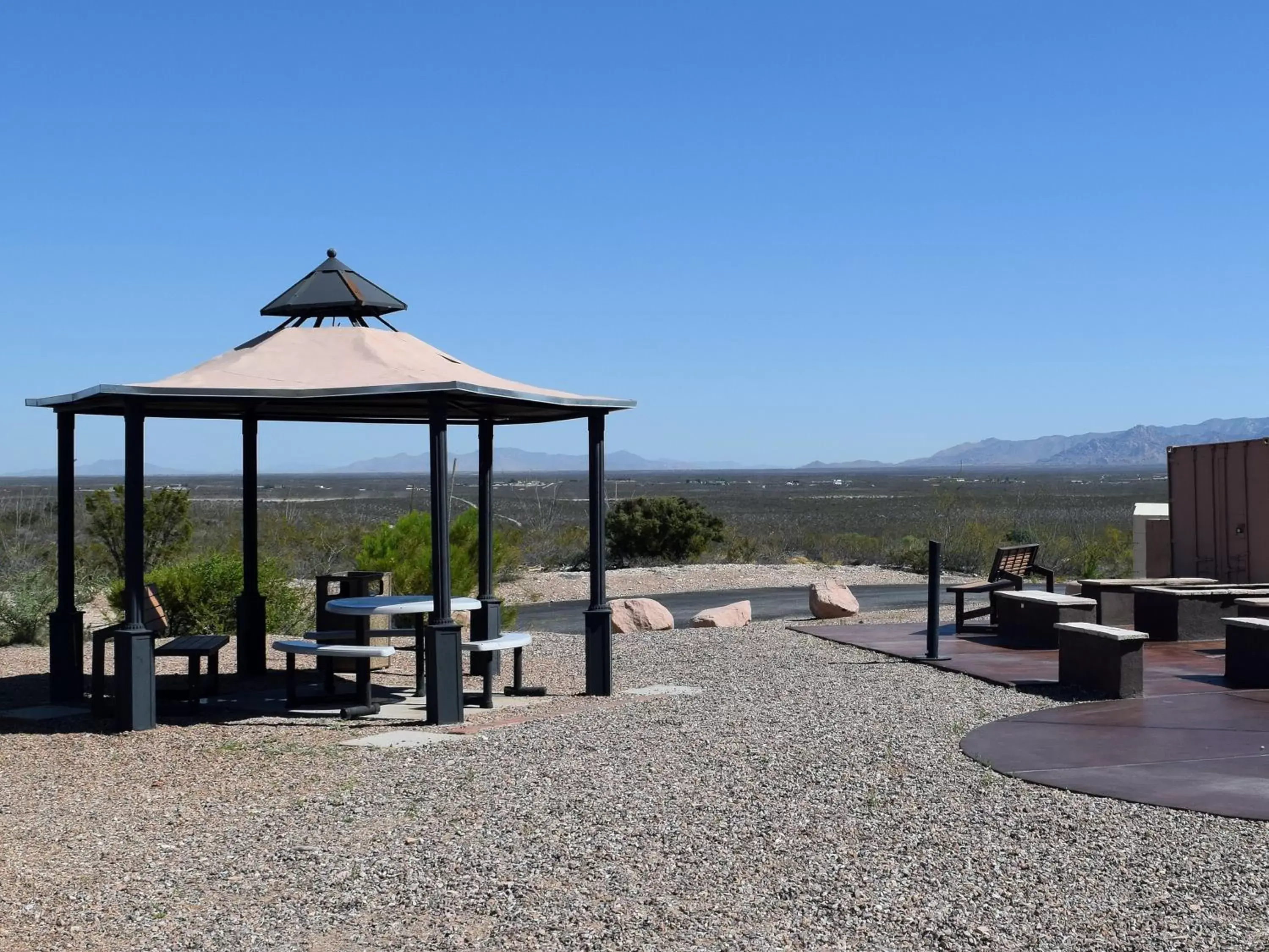 Day, Patio/Outdoor Area in The Tombstone Grand Hotel