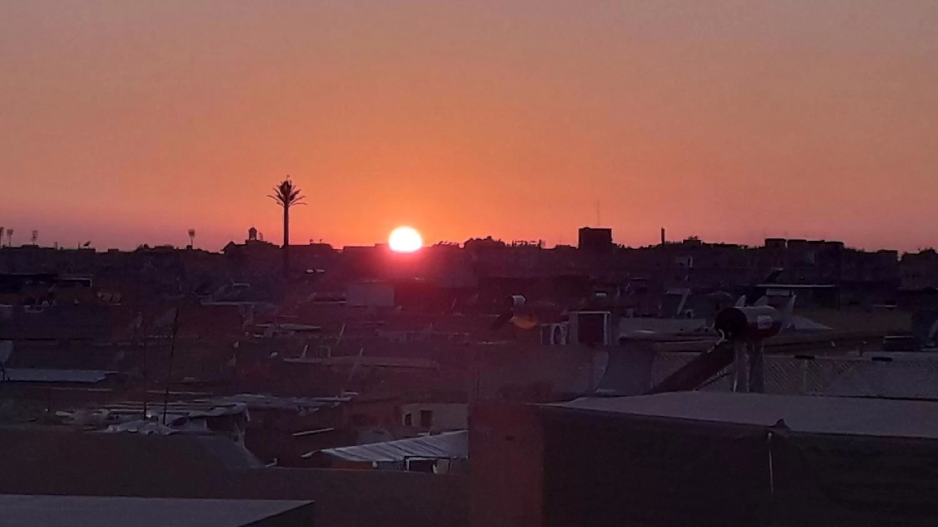 Sunset in Riad Tifor