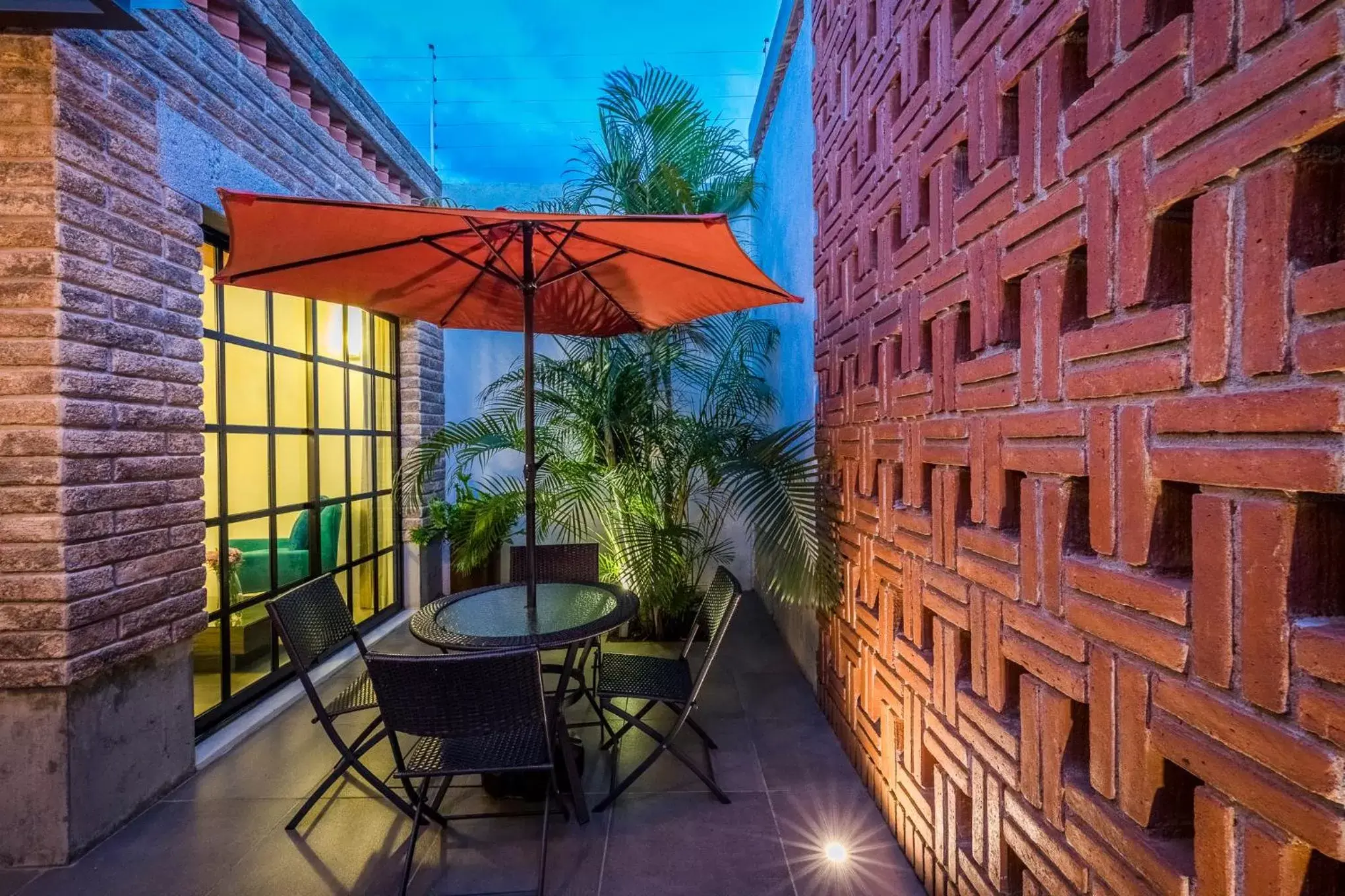Balcony/Terrace in Marialicia Suites, Hotel Boutique
