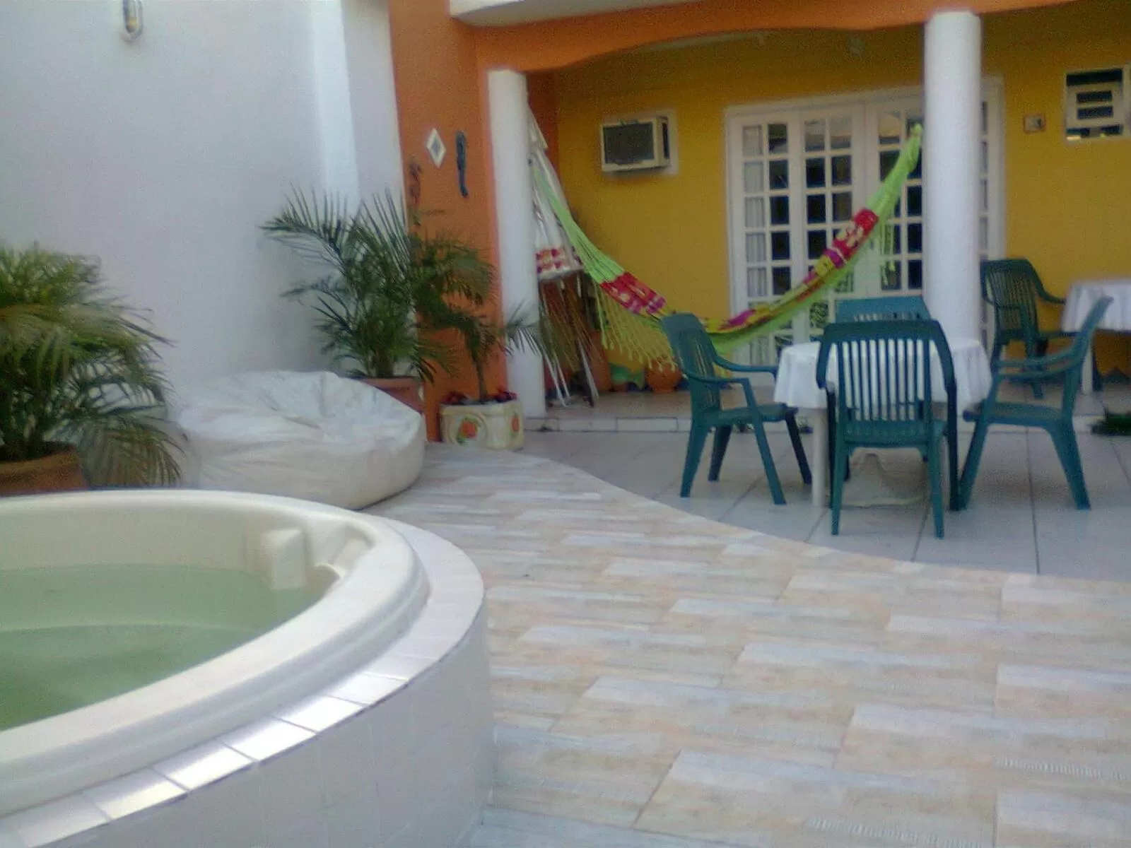 Patio in Pousada Âncora