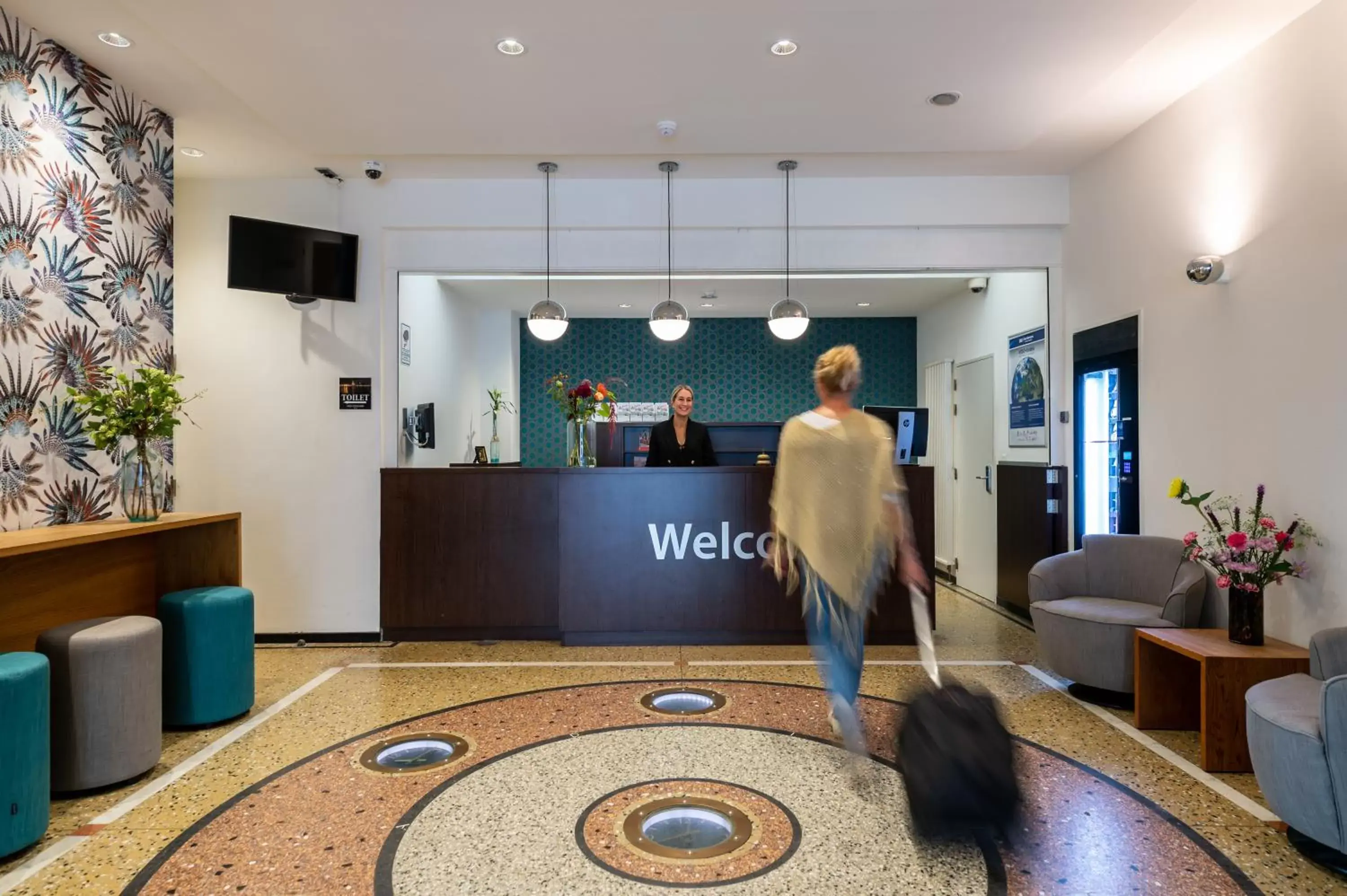 Lobby or reception in Hotel Docklands