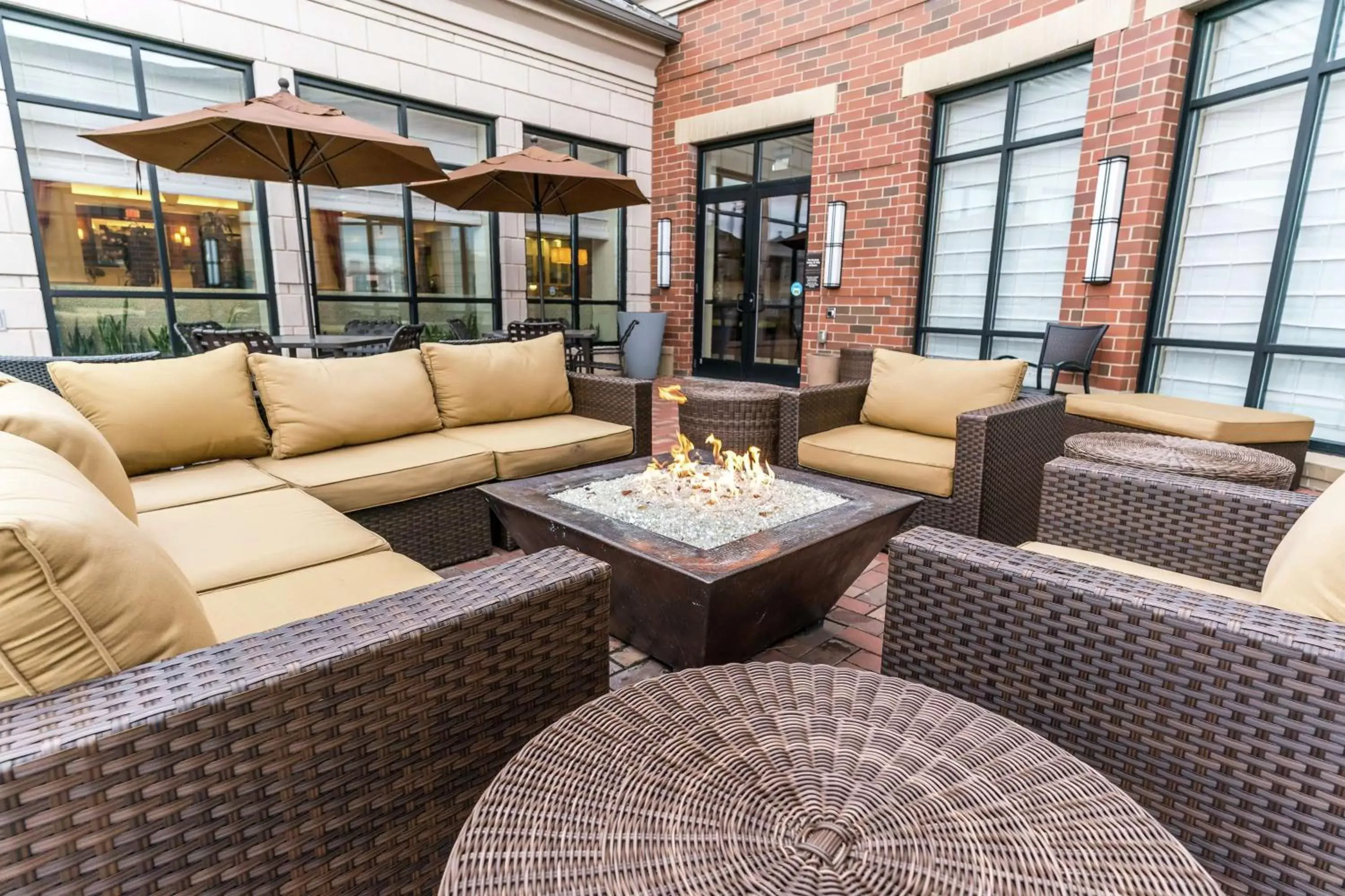 Patio, Seating Area in Hilton Garden Inn Exton-West Chester