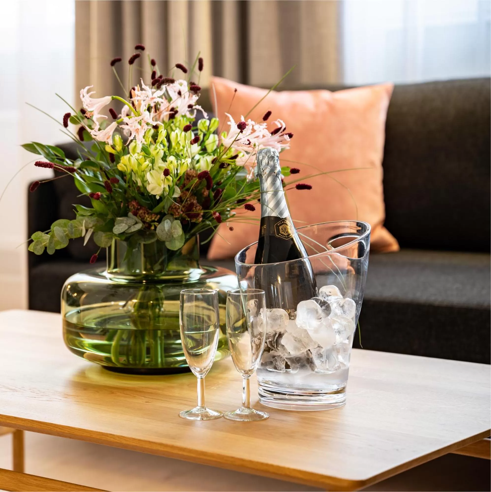 Seating area in Hotel Sparre