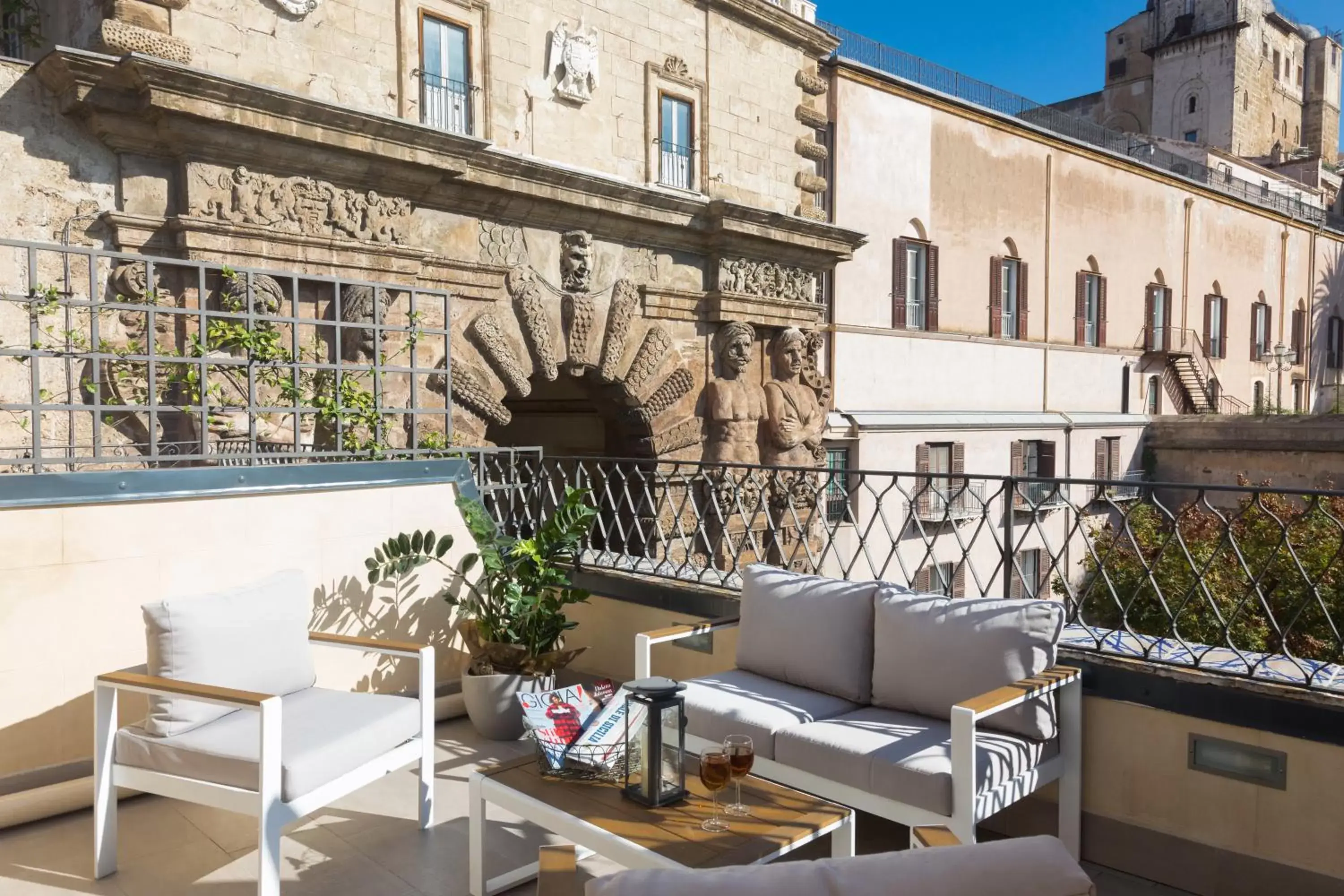 Balcony/Terrace in I Mori di Porta Nuova Suite & Terrace