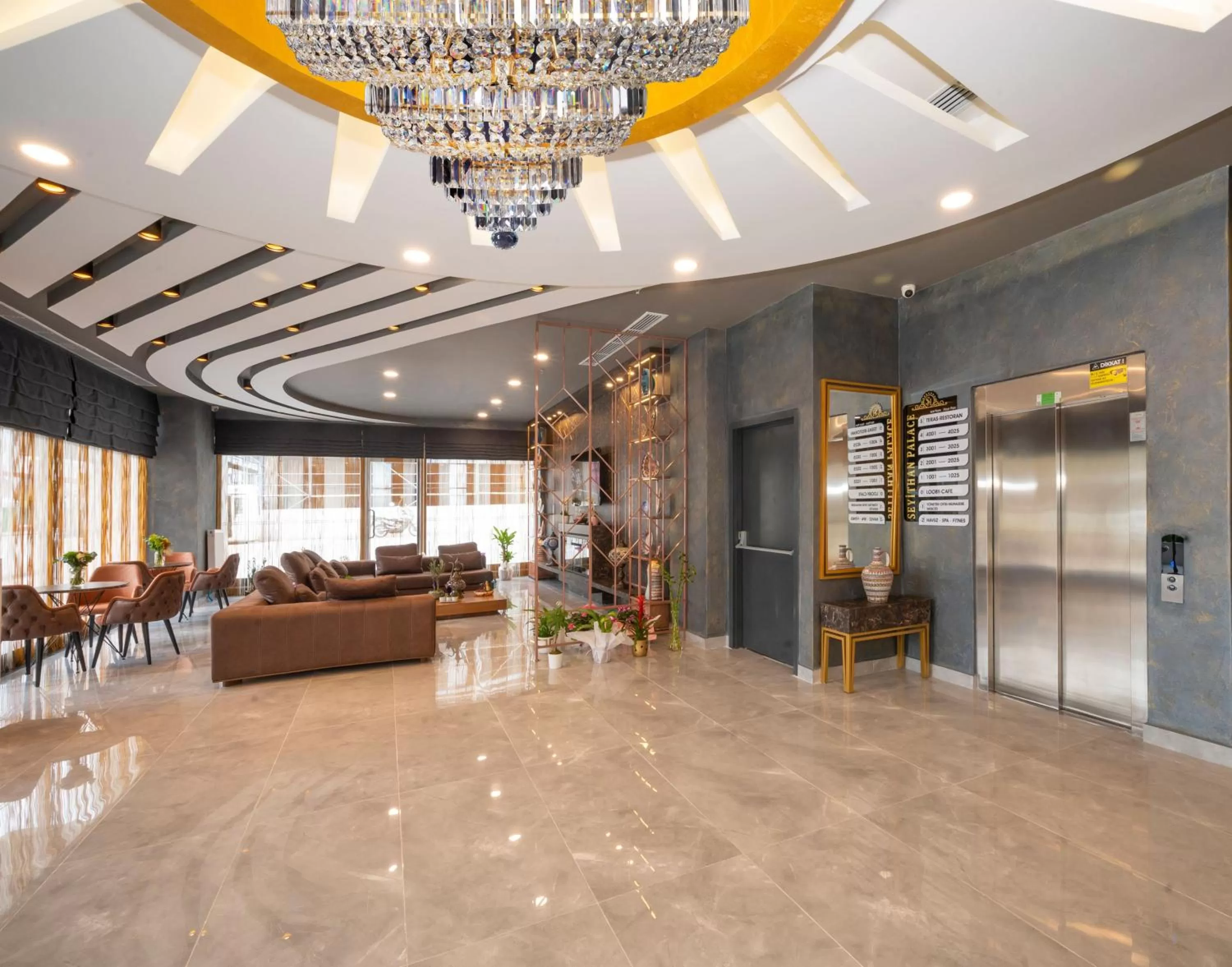Lobby or reception in Seyithan Palace Spa Hotel