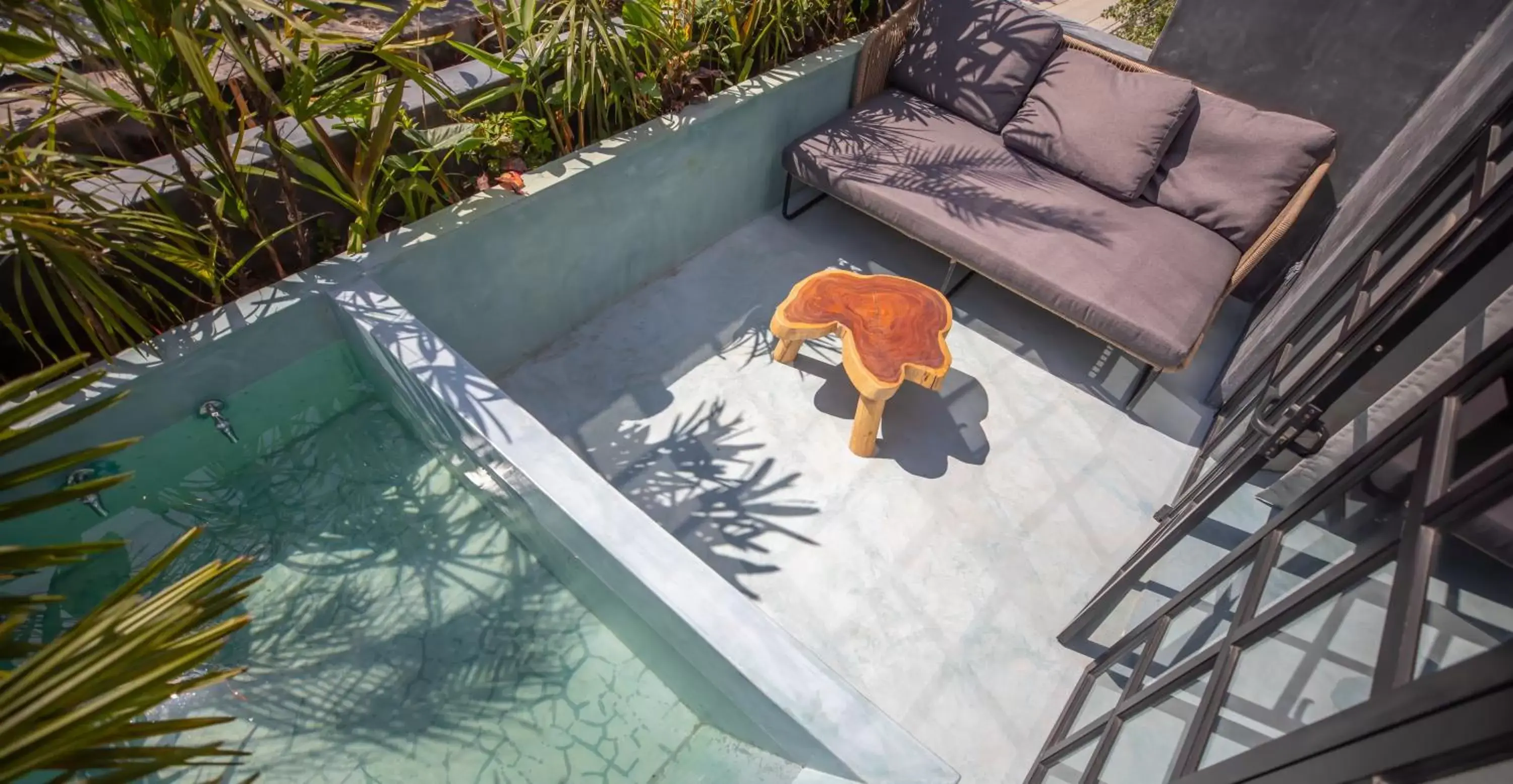 Balcony/Terrace, Pool View in Turquoise Tulum Hotel