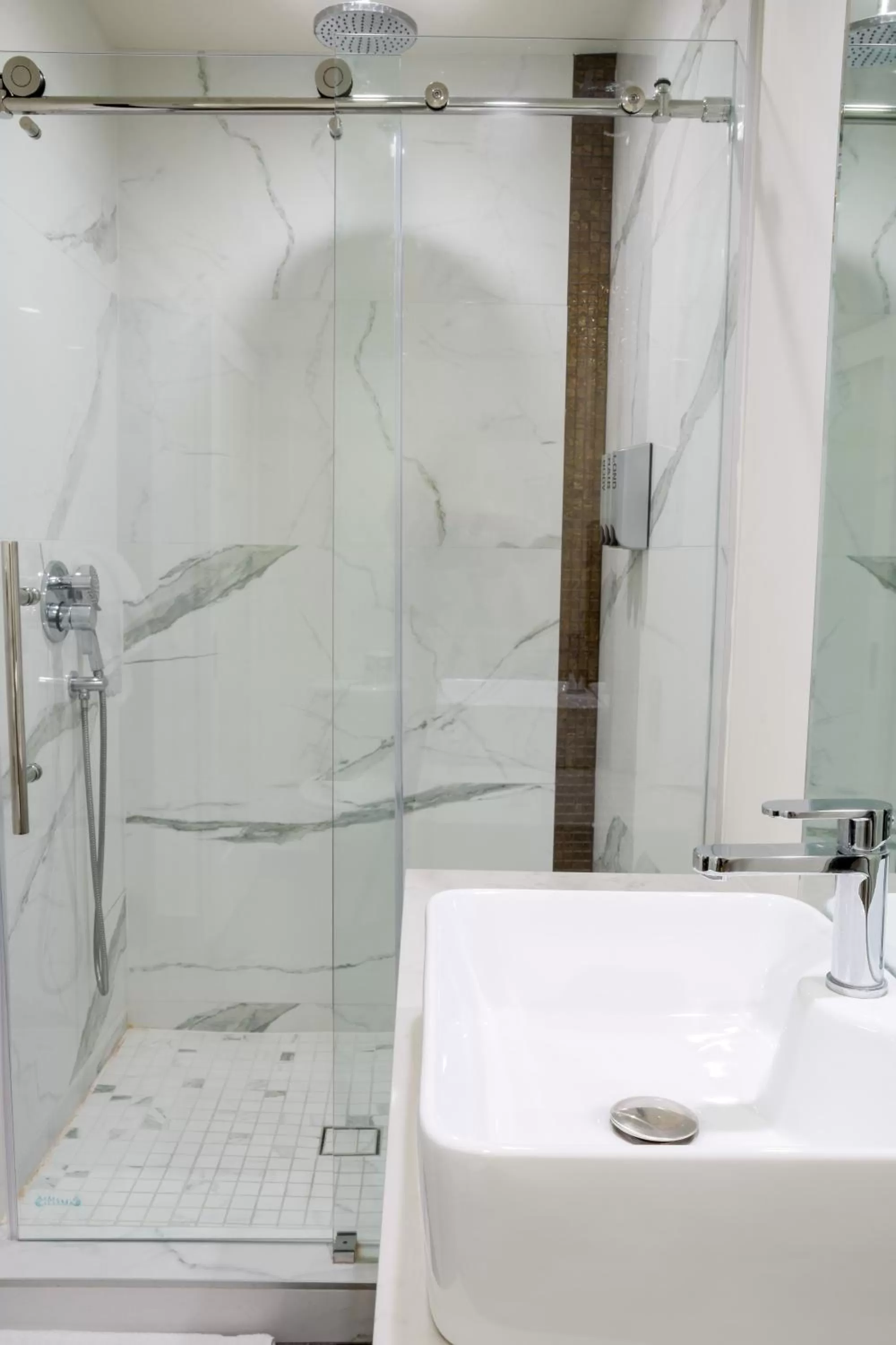 Shower in Hotel Xilo Glendale