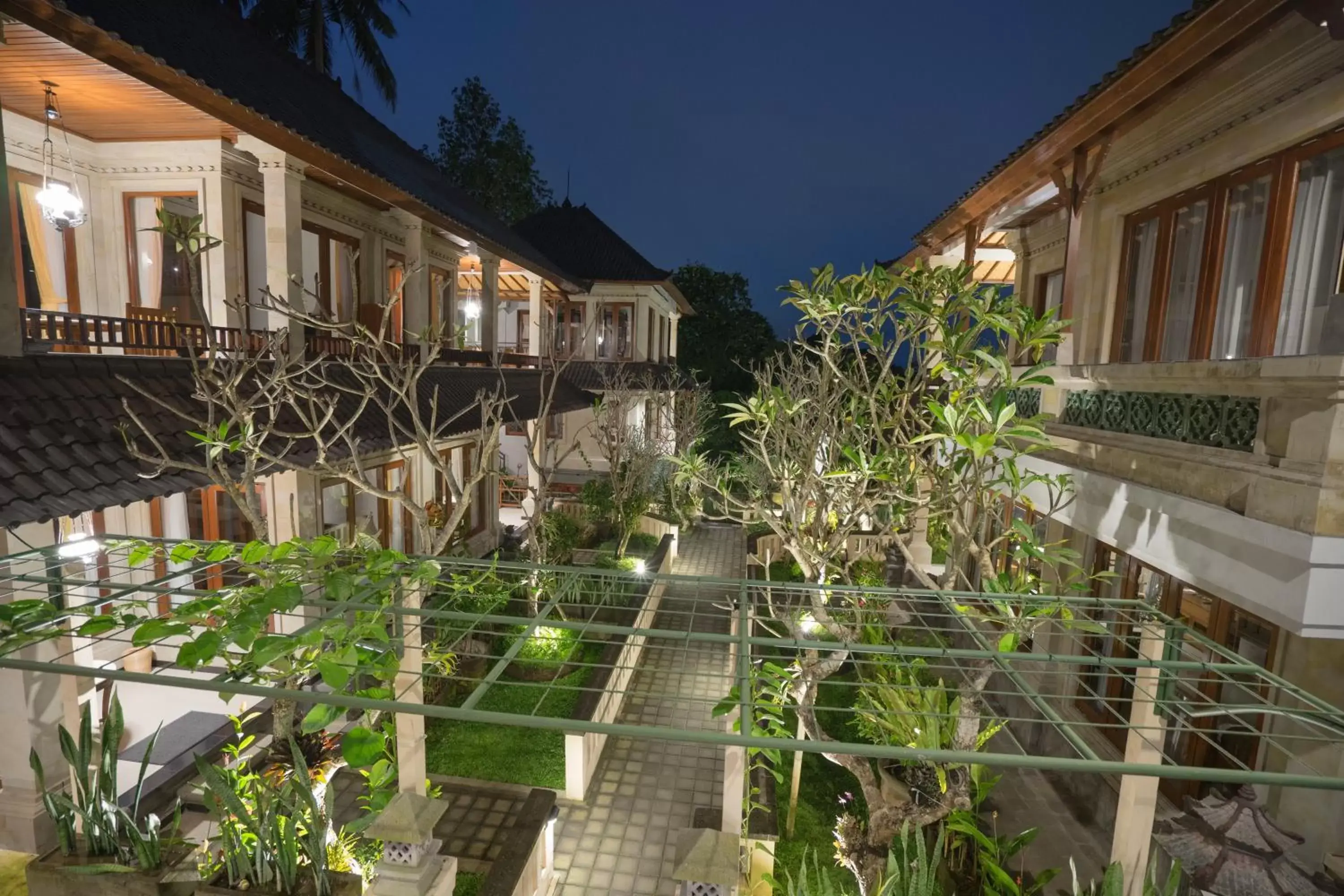 Night, Property Building in Ketut's Place Villas Ubud