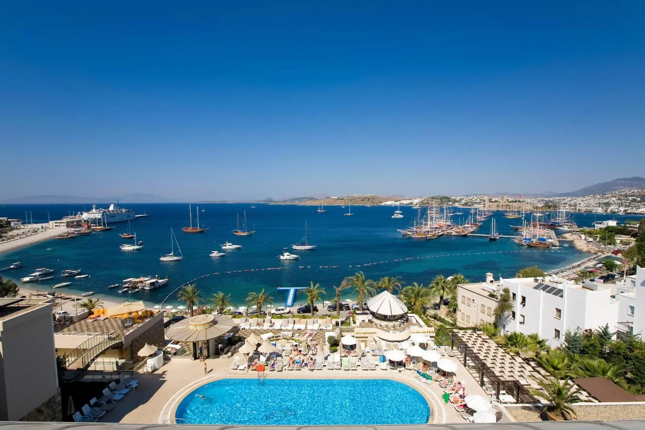 Pool View in DIAMOND OF BODRUM