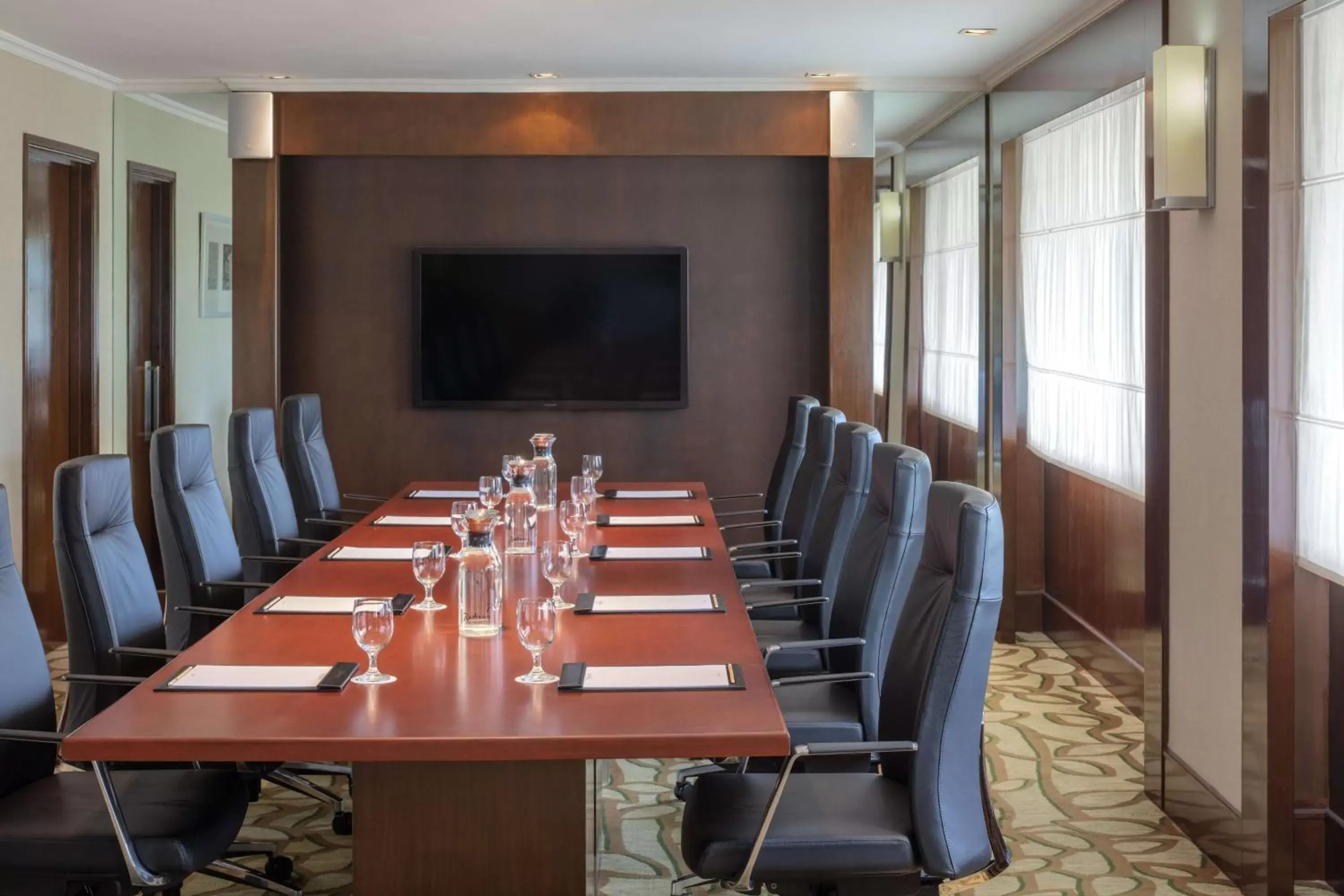 Meeting/conference room in Radisson Hotel Brunei Darussalam