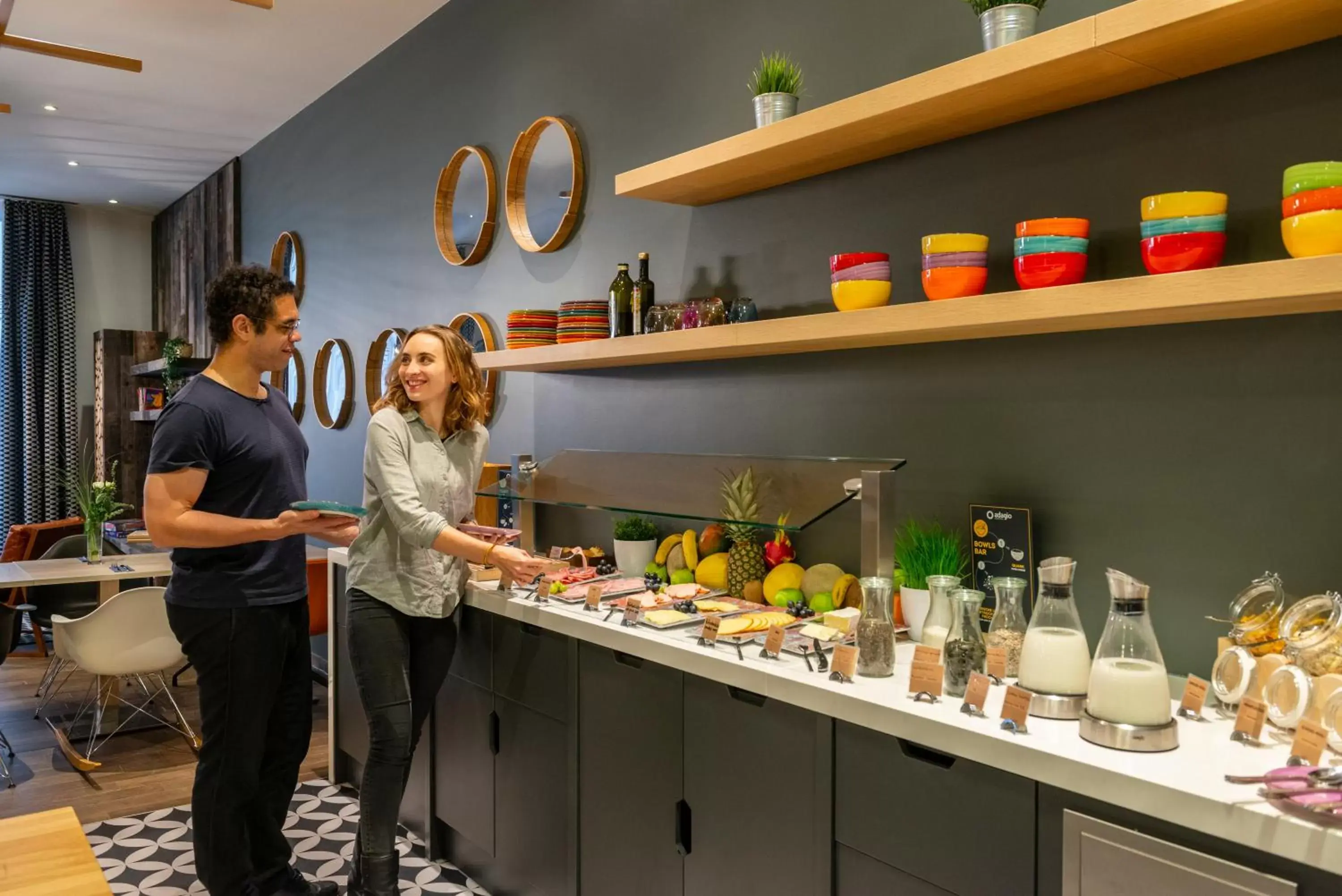 Breakfast in Aparthotel Adagio Berlin Kurfürstendamm Breakfast in Aparthotel Adagio Berlin Kurfürstendamm