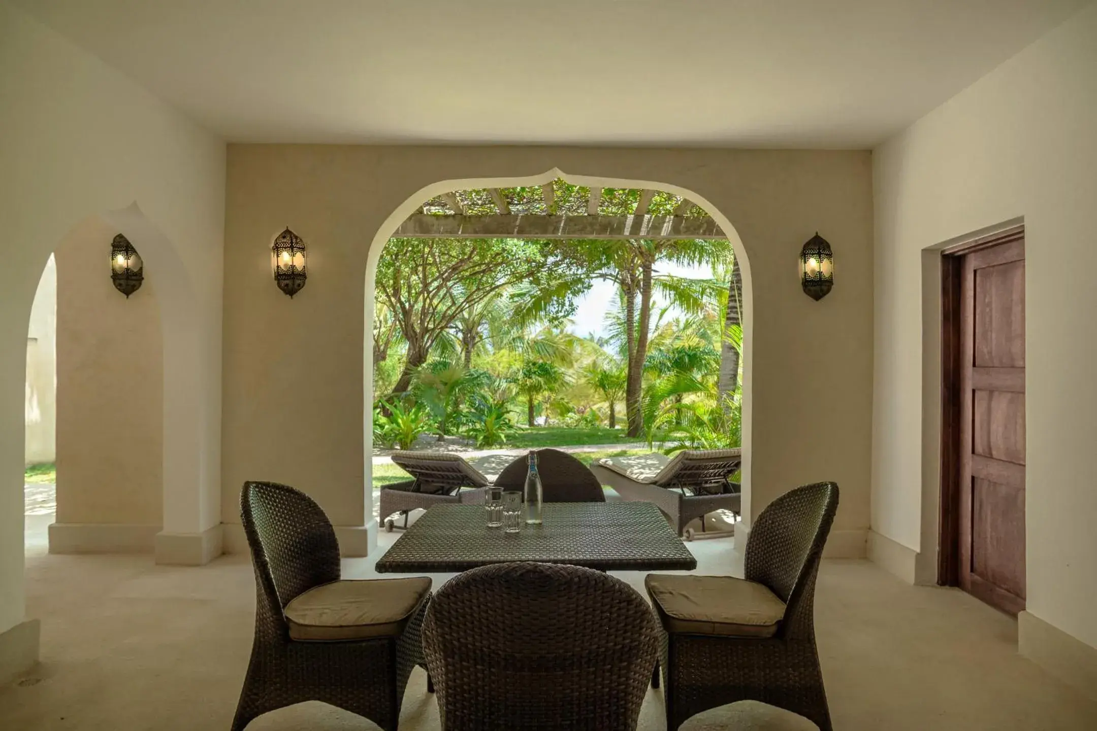 Patio in Swahili Beach