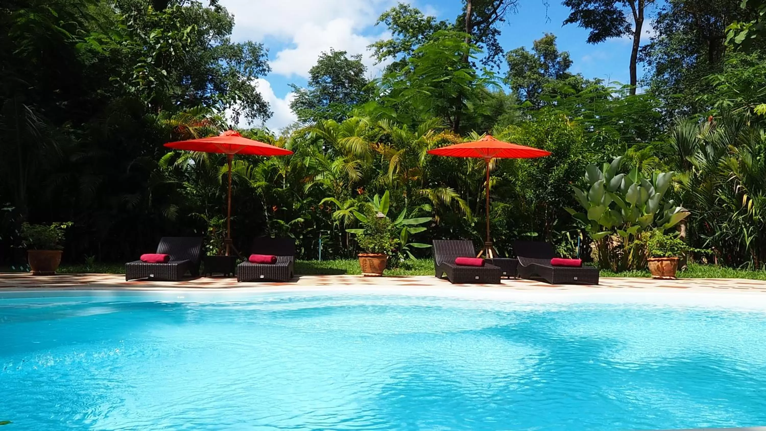 Swimming pool in Nan Seasons Boutique Resort