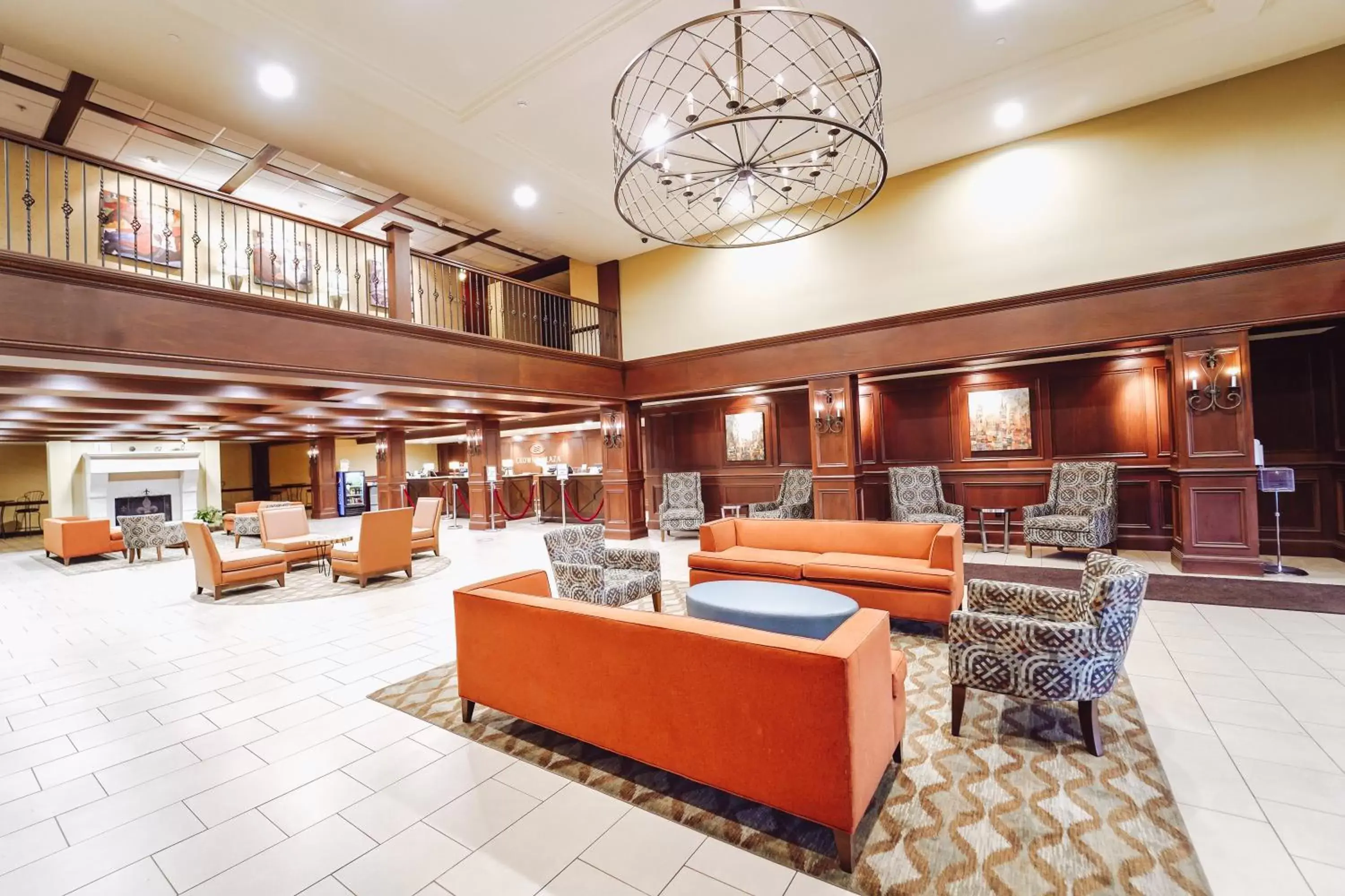 Property building, Lobby/Reception in Crowne Plaza Louisville Airport Expo Center, an IHG Hotel