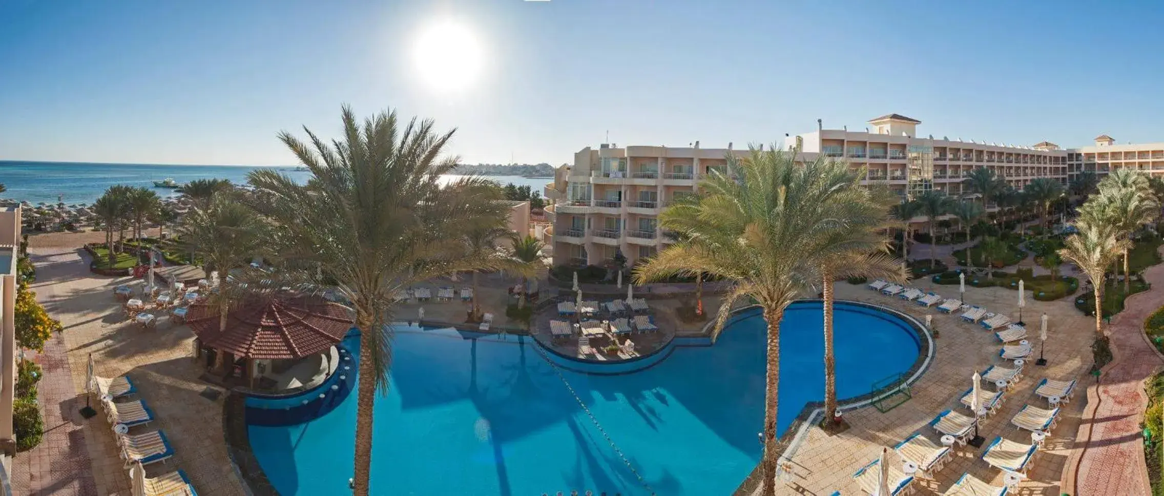 Pool View in Sea Star Beau Rivage Hotel